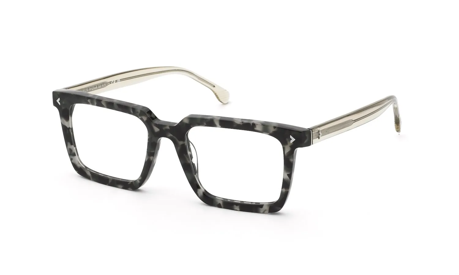 Lozza VL4408 SASSARI 3 721 Montature da vista Acetato Havana Squadrata - immagine 1