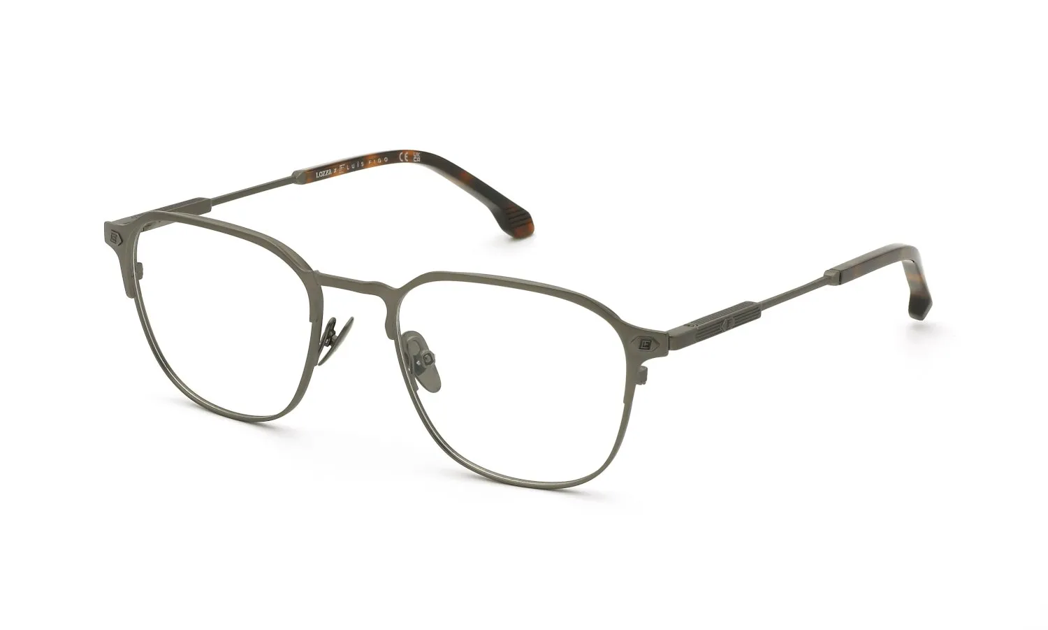 Lozza VL2446 613 Montature da vista Metallo Grigio Pantos - immagine 1
