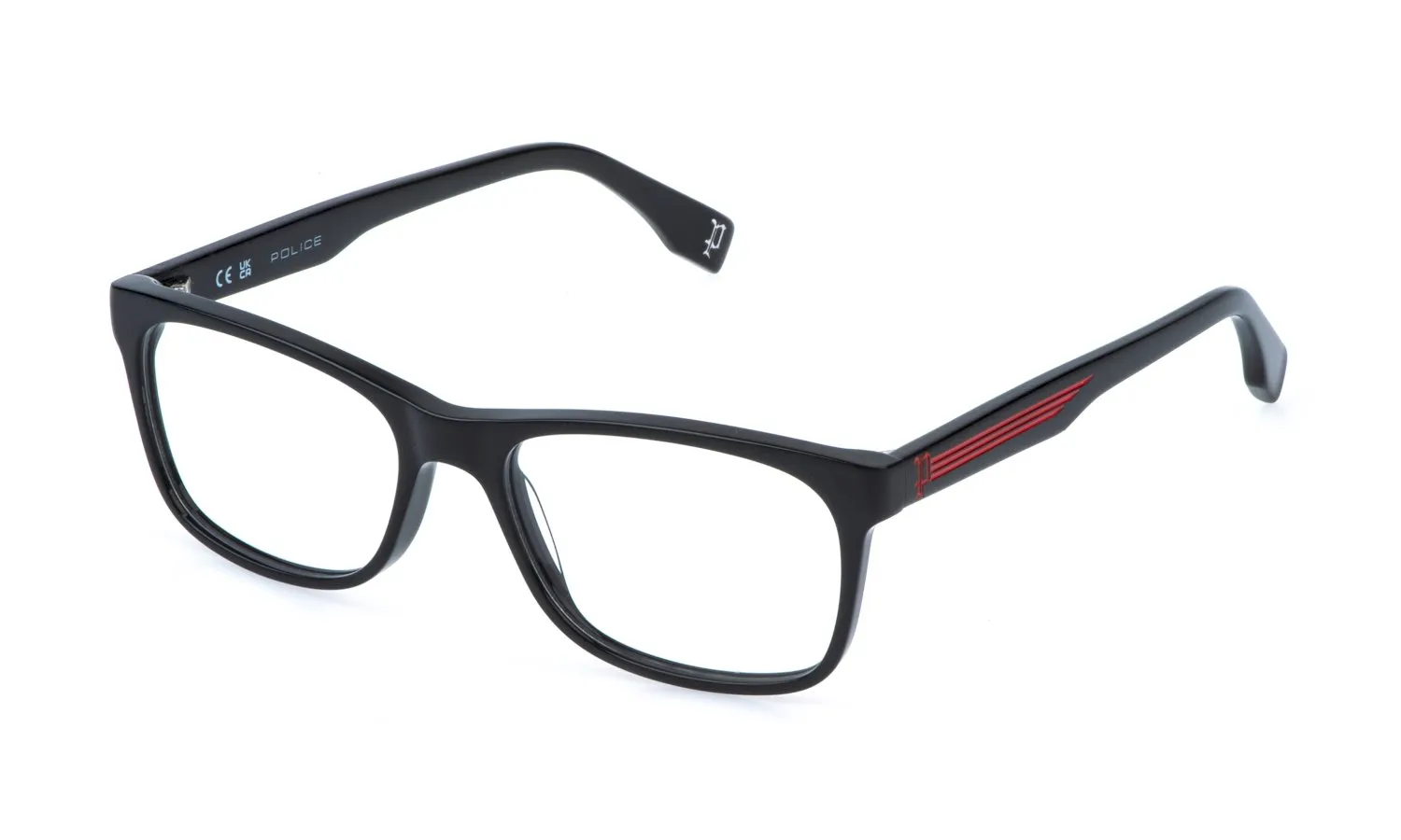 Police Junior Police VK171 BLINK JR 2 700Y Montature da vista bambino Acetato Nero Squadrata - immagine 1