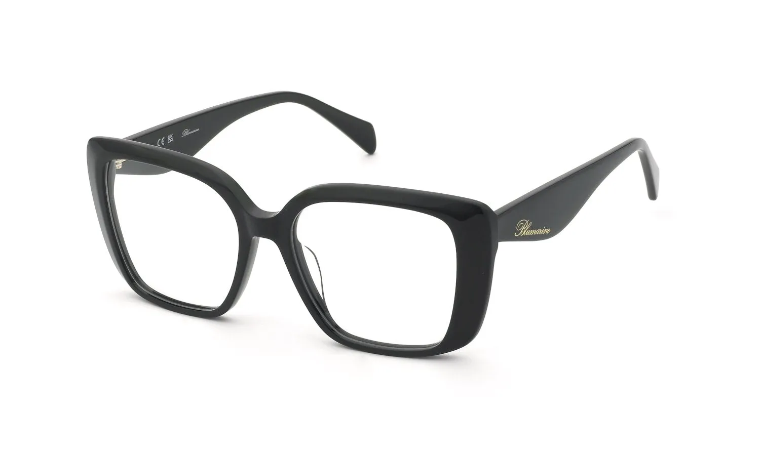 Blumarine VBM895 700 Montature da vista Acetato Nero Squadrata - immagine 1
