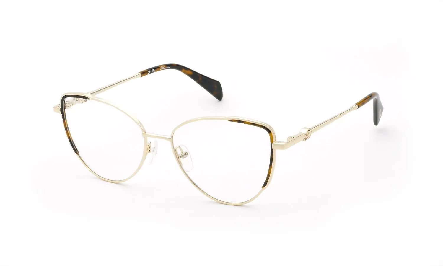 Blumarine VBM234 300 Montature da vista Metallo Oro Farfalla - immagine 1