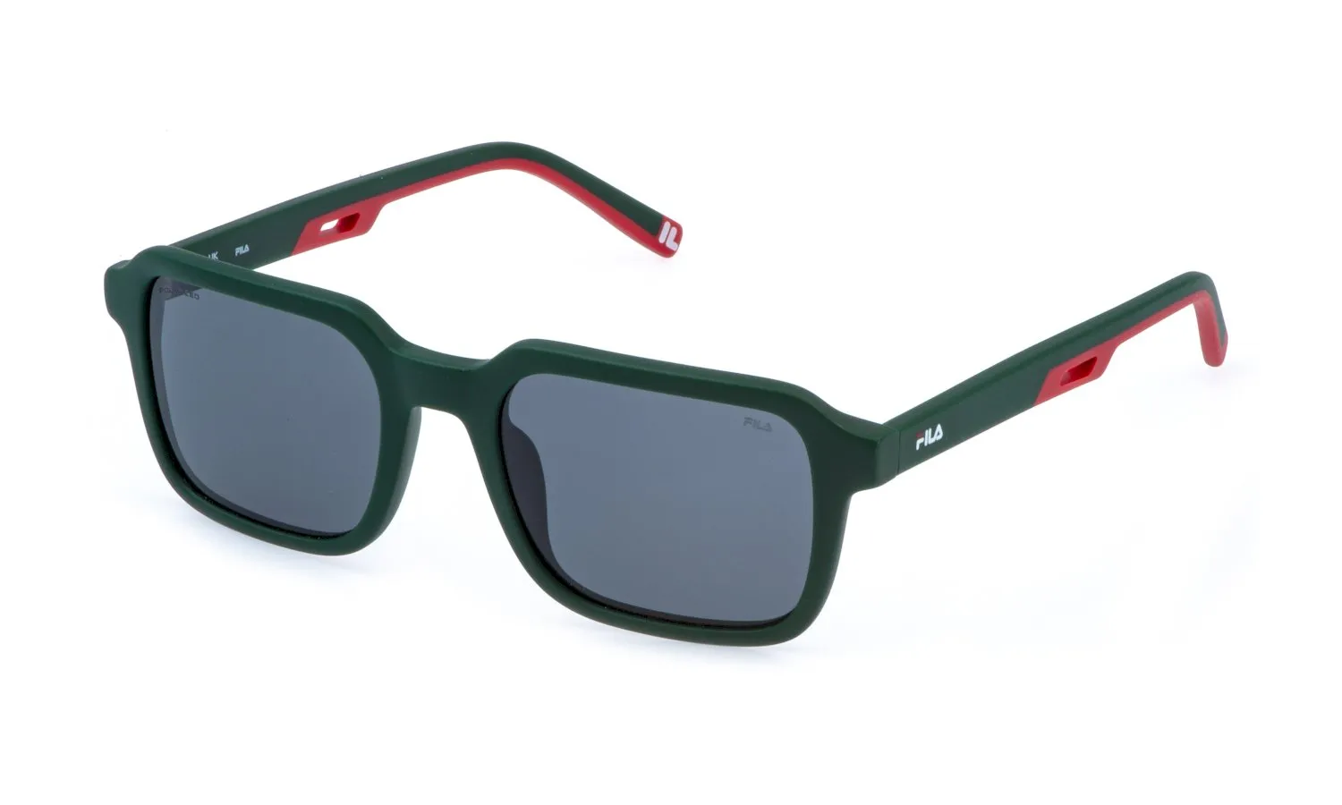 Fila SFIB07 7GDP Occhiali da sole Acetato Fumo Squadrata - immagine 1