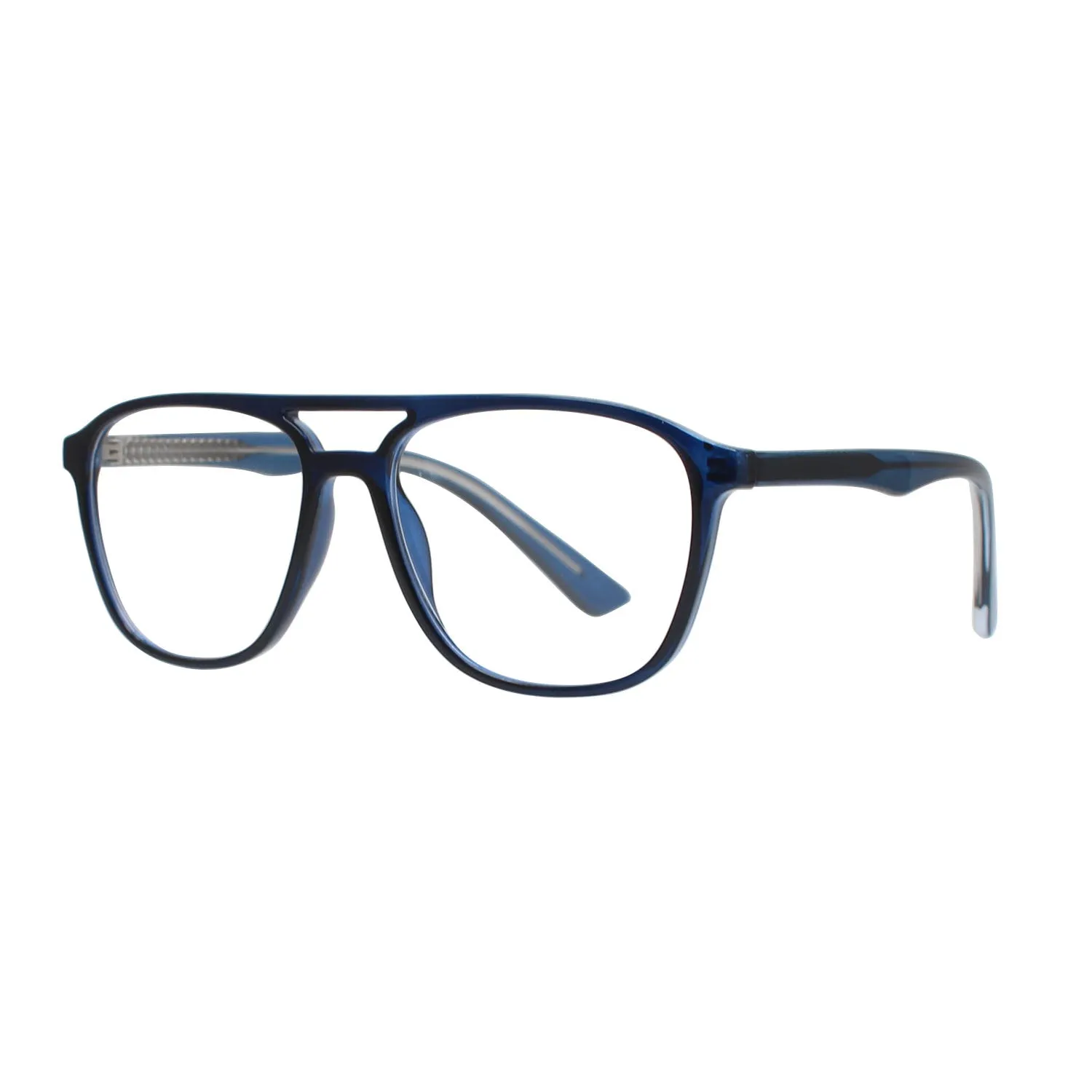 Vitallite Unisex MOD. 544 Occhiali da lettura Acetato Blu Squadrata - immagine 3