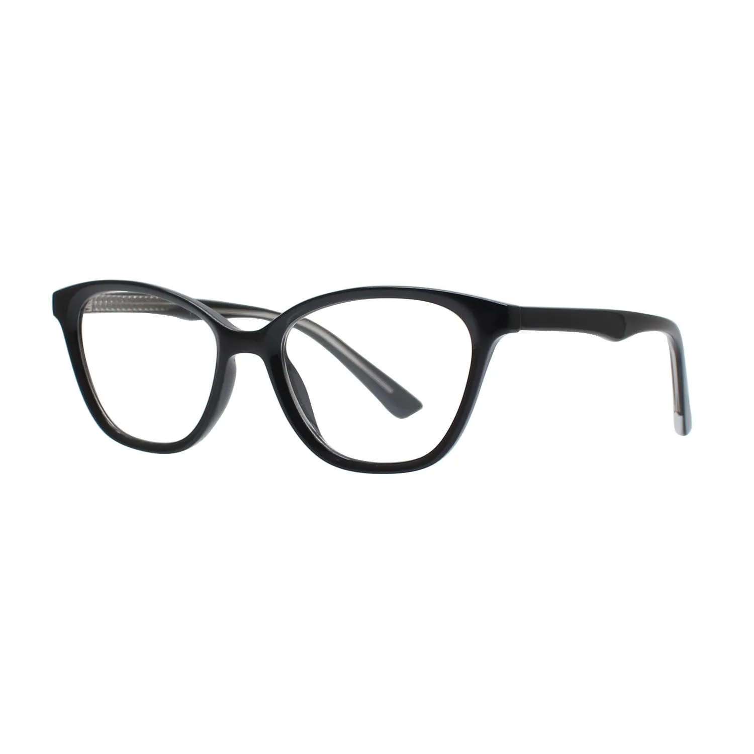 Vitallite Unisex MOD. 543 Occhiali da lettura Acetato Nero Squadrata - immagine 1