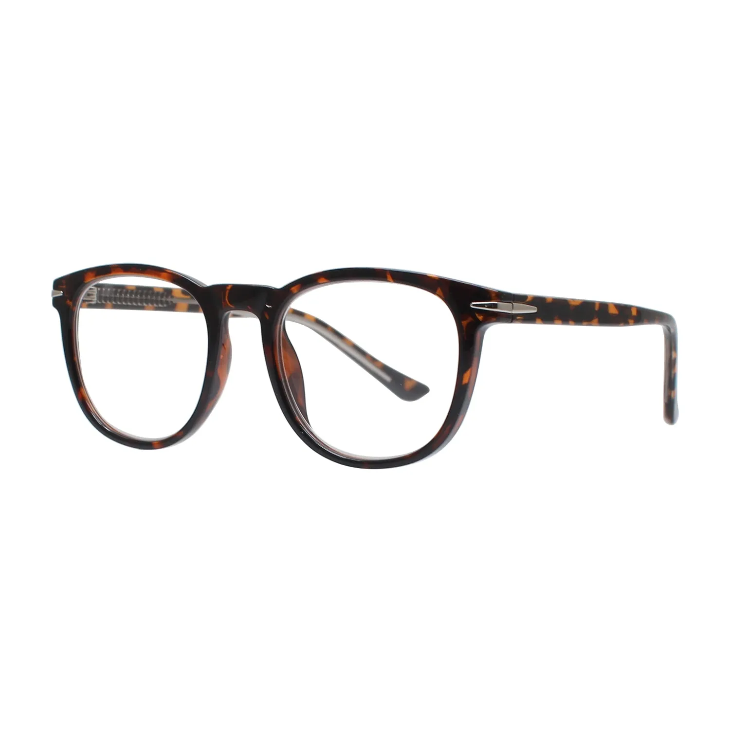 Vitallite Unisex MOD. 541 Occhiali da lettura Acetato Nero Rotonda - immagine 3