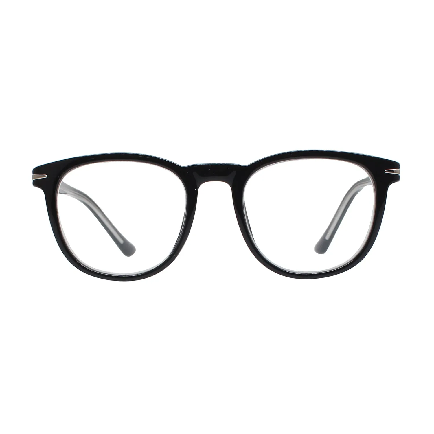 Vitallite Unisex MOD. 541 Occhiali da lettura Acetato Blu Rotonda - immagine 2