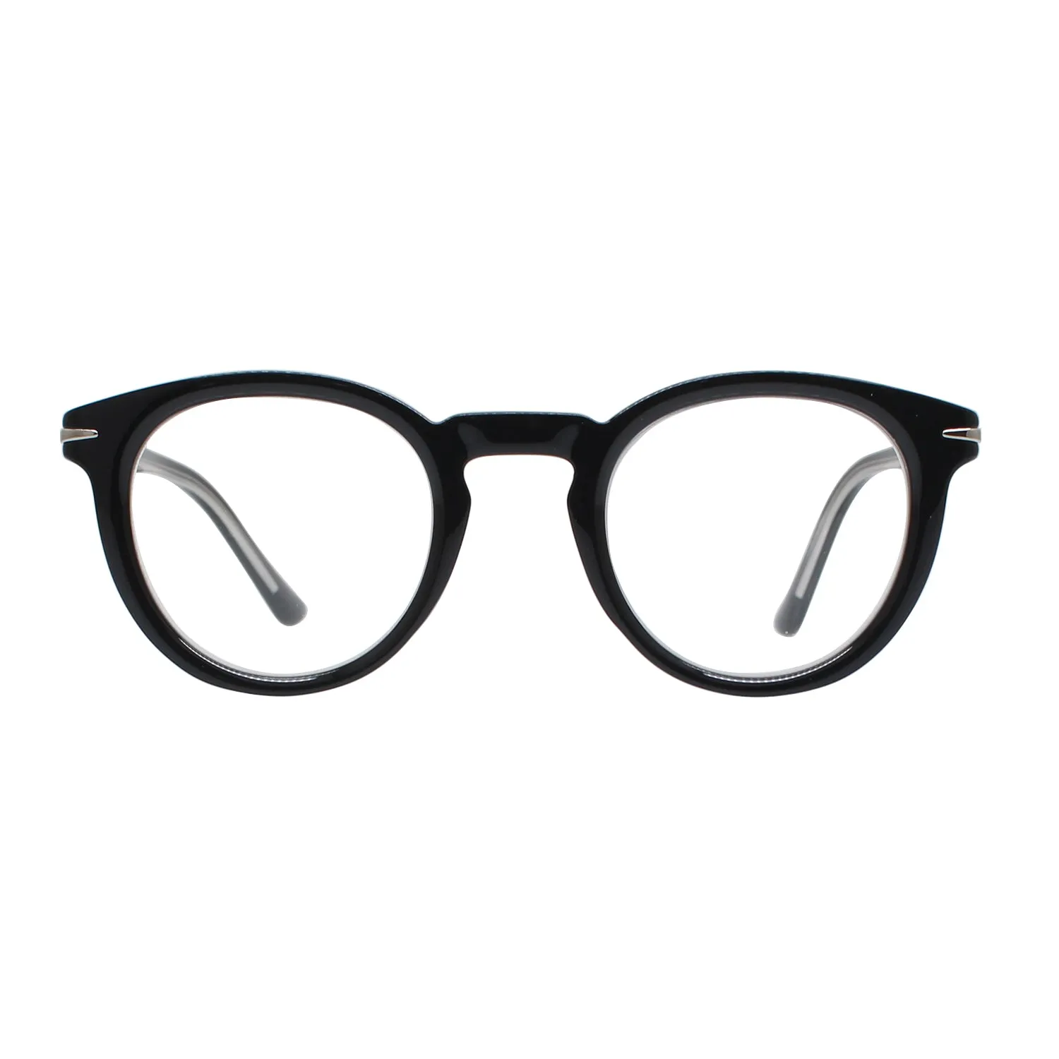 Vitallite Unisex MOD. 540 Occhiali da lettura Acetato Blu Rotonda - immagine 2