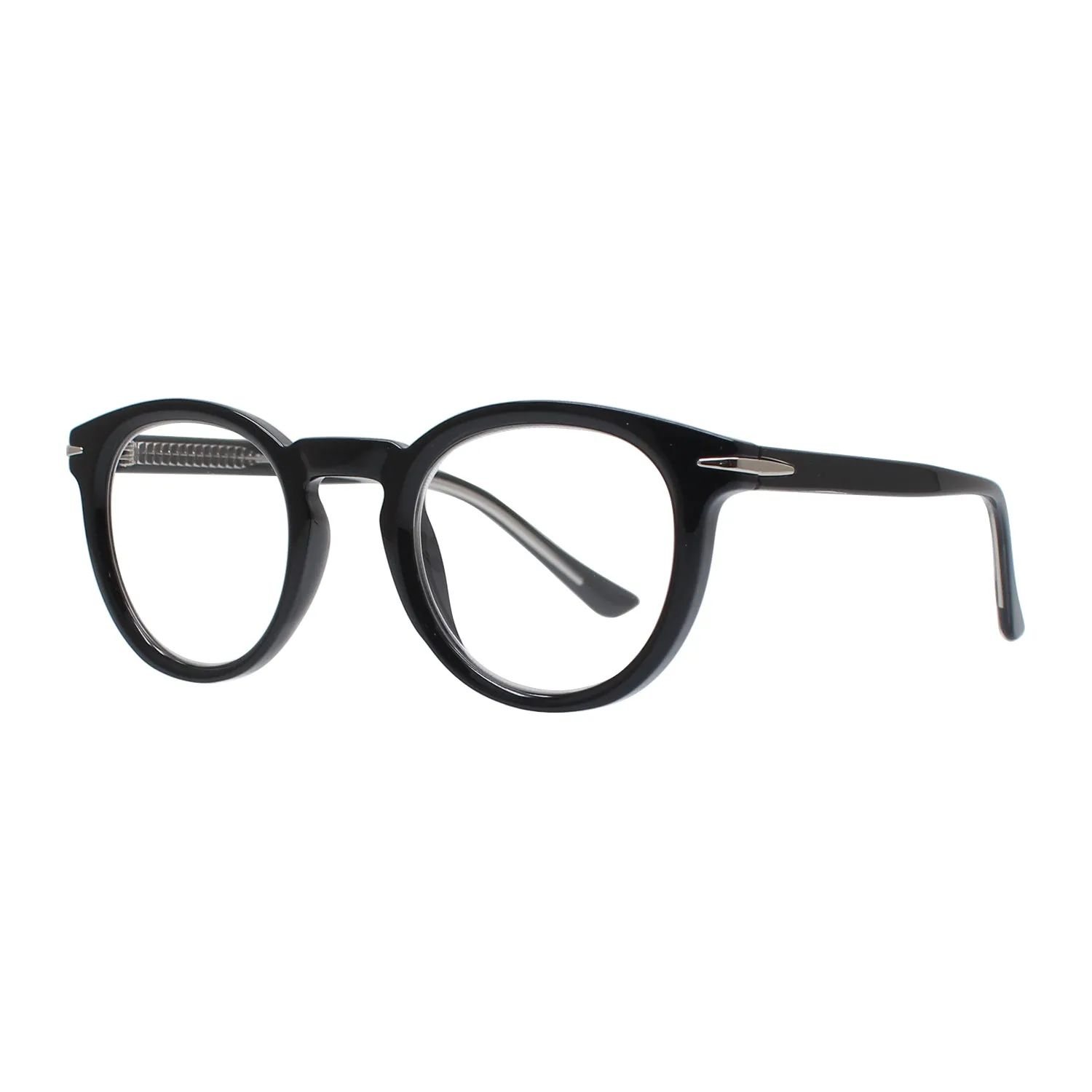 Vitallite Unisex MOD. 540 Occhiali da lettura Acetato Blu Rotonda - immagine 1
