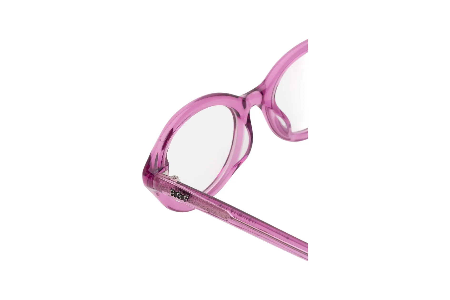 Retrosuperfuture 2IX NUMERO 145 CARAMELLA Montature da vista Acetato Rosa Geometrica - immagine 3