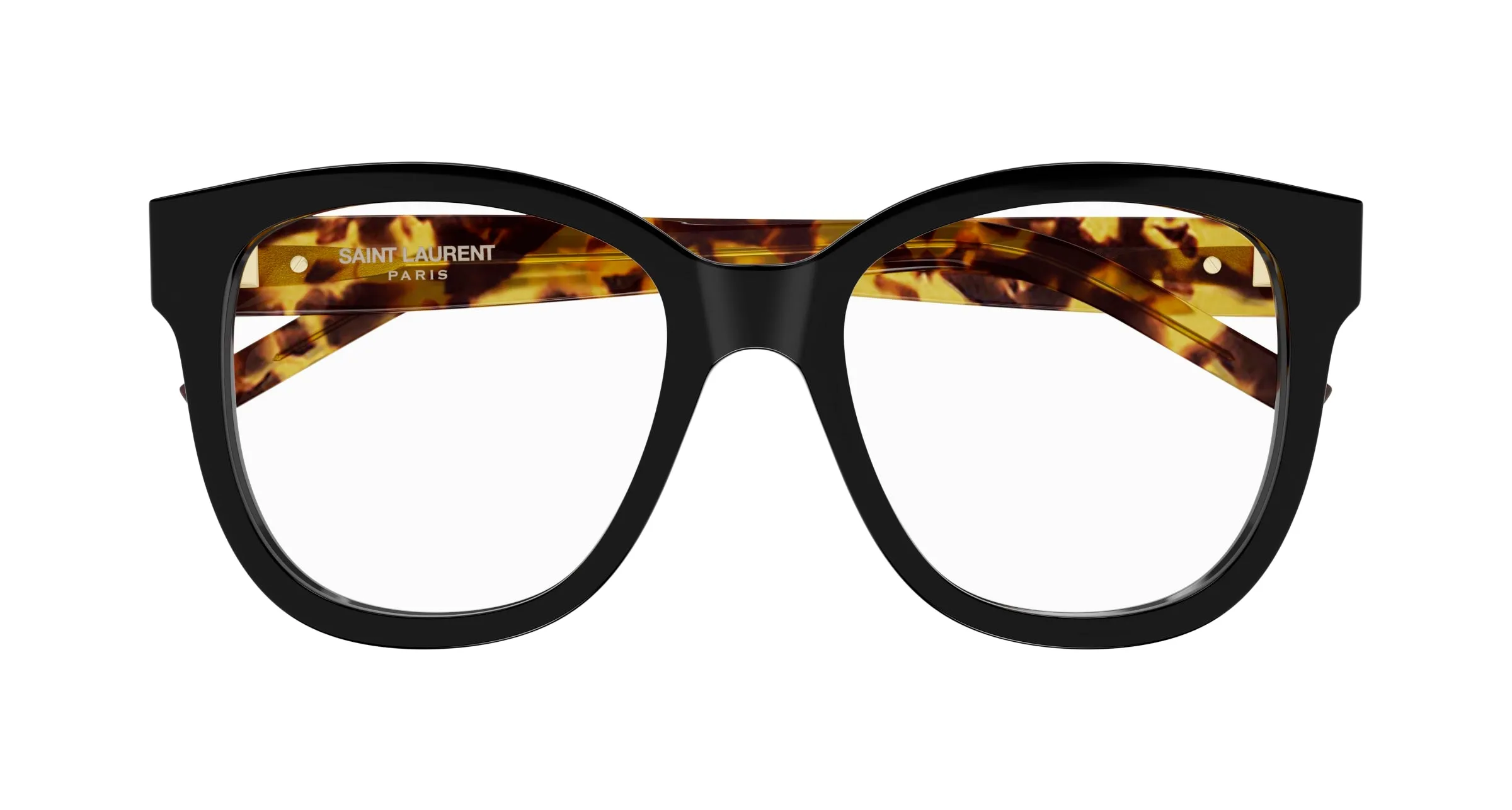 SAINT LAURENT SL M97 008 Montature da vista Acetato Nero Trasparente Squadrata ["Antiriflesso"] - immagine 2