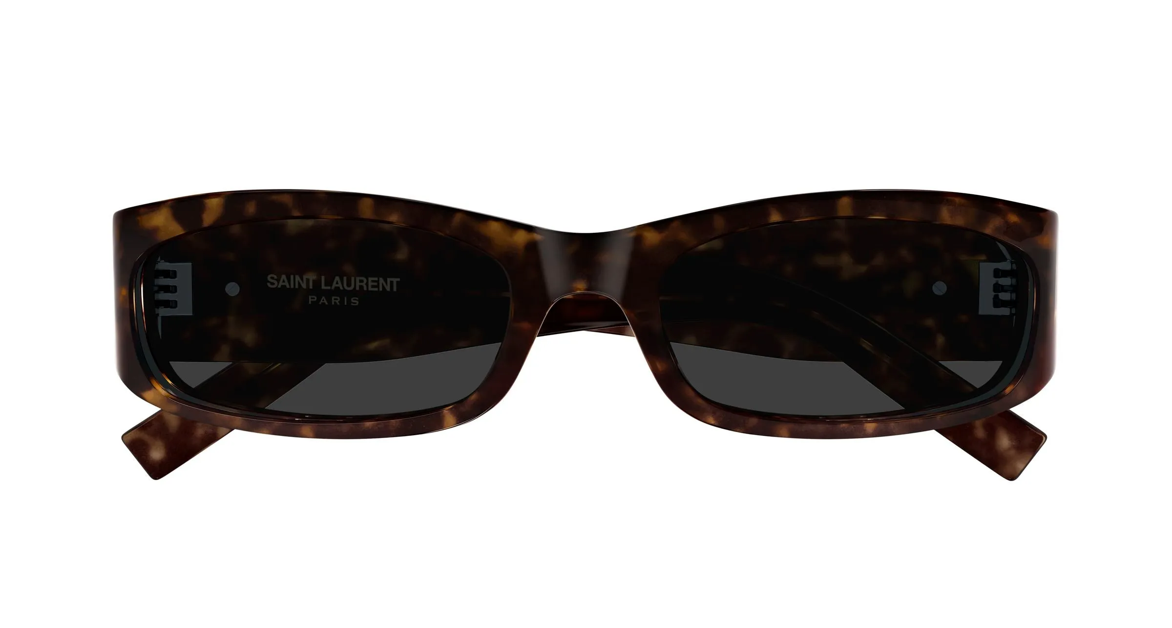 SAINT LAURENT SL M152 002 Occhiali da sole Acetato Havana Grigio Squadrata - immagine 2