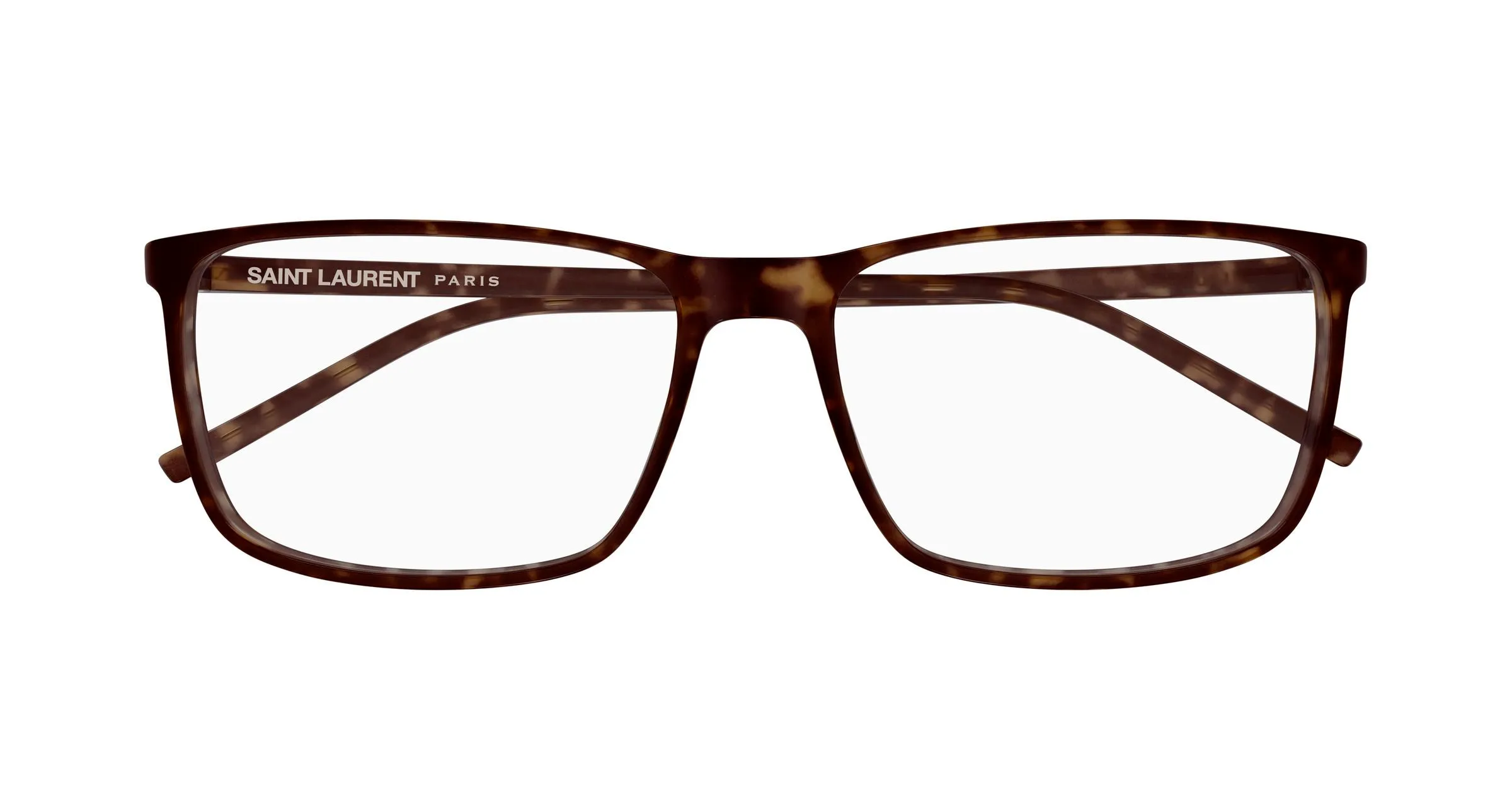 SAINT LAURENT SL 846 002 Montature da vista Bio-iniettato Havana Trasparente Squadrata - immagine 2