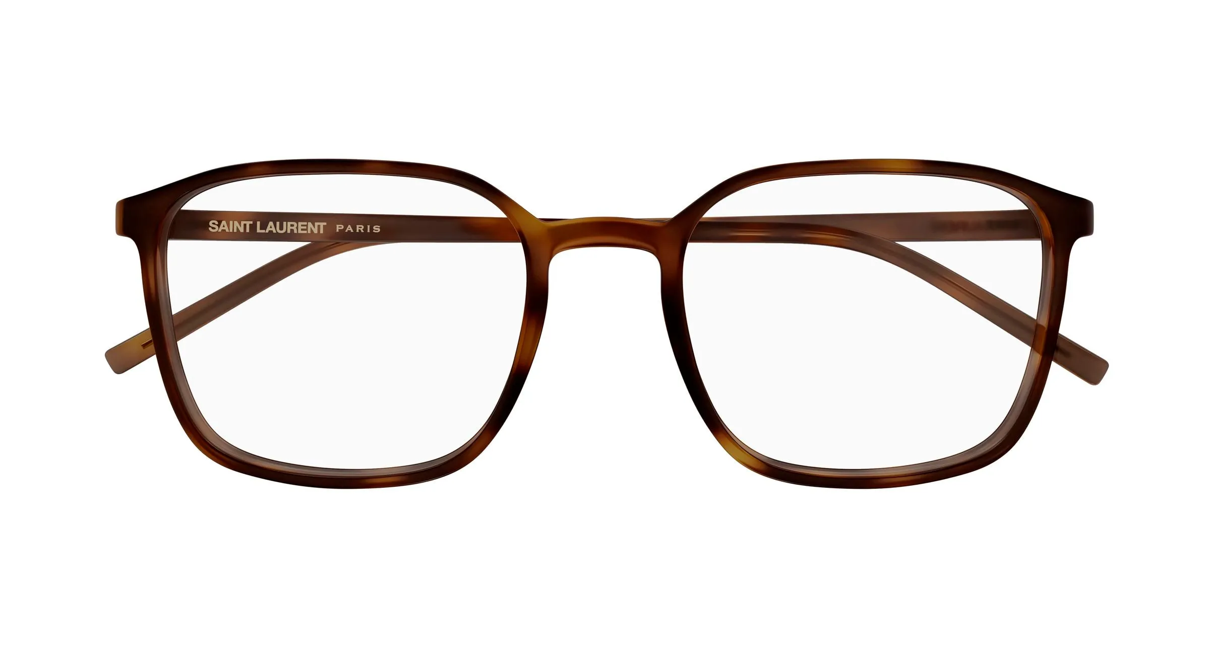 SAINT LAURENT SL 845 003 Montature da vista Bio-iniettato Havana Trasparente Squadrata - immagine 2