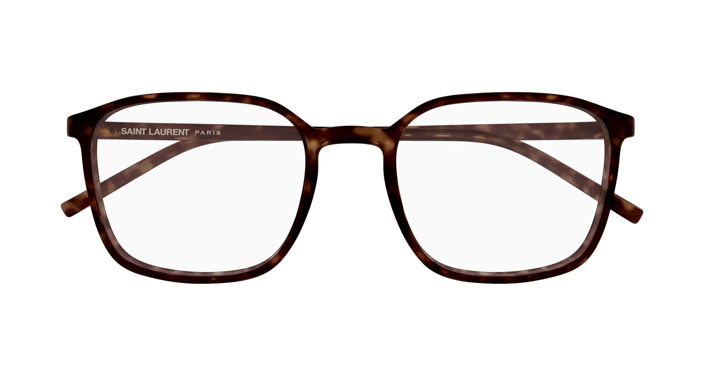 SAINT LAURENT SL 845 002 Montature da vista Bio-iniettato Havana Trasparente Squadrata - immagine 2