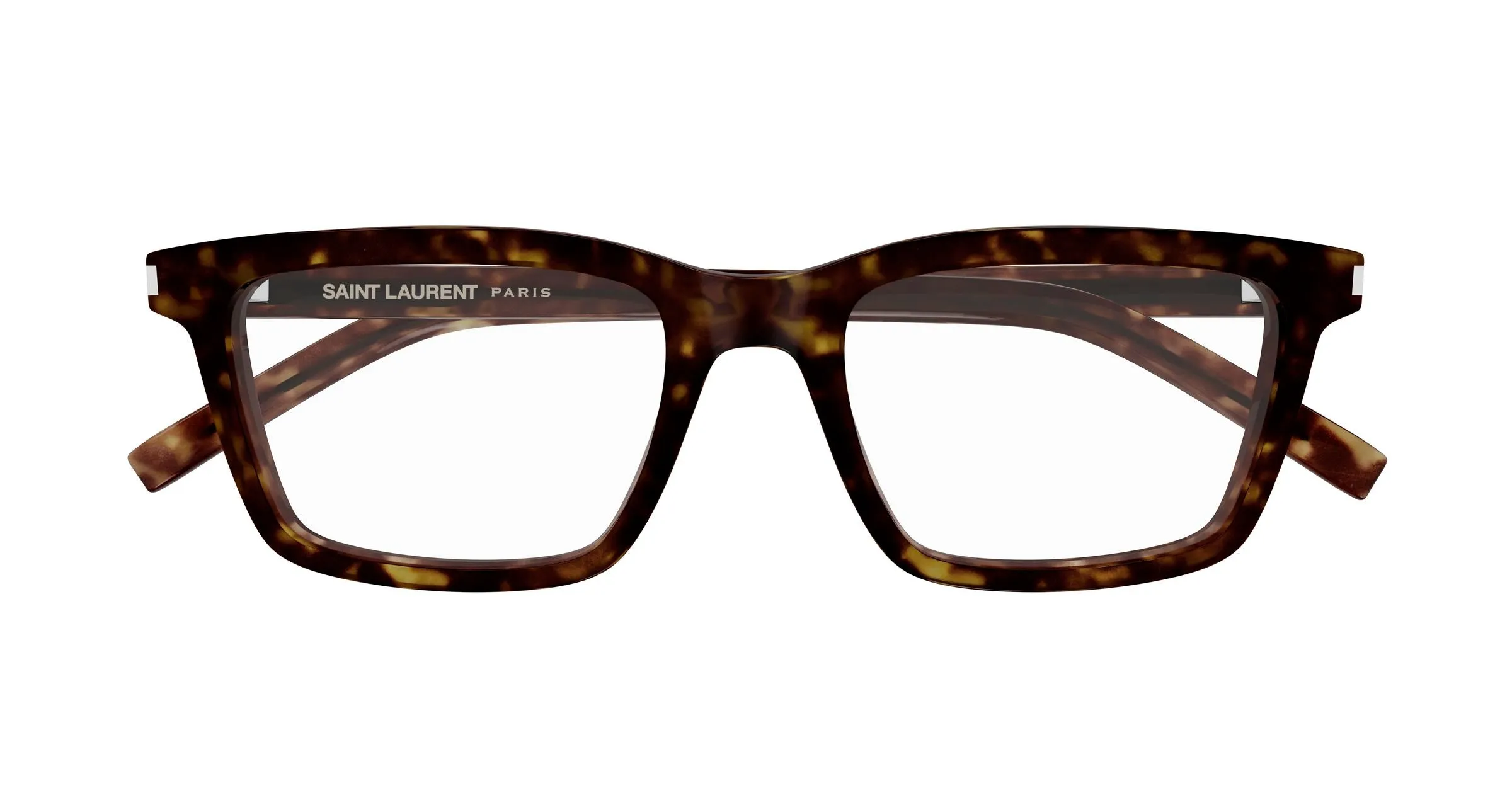 SAINT LAURENT SL 842 002 Montature da vista Acetato Havana Trasparente Squadrata - immagine 2
