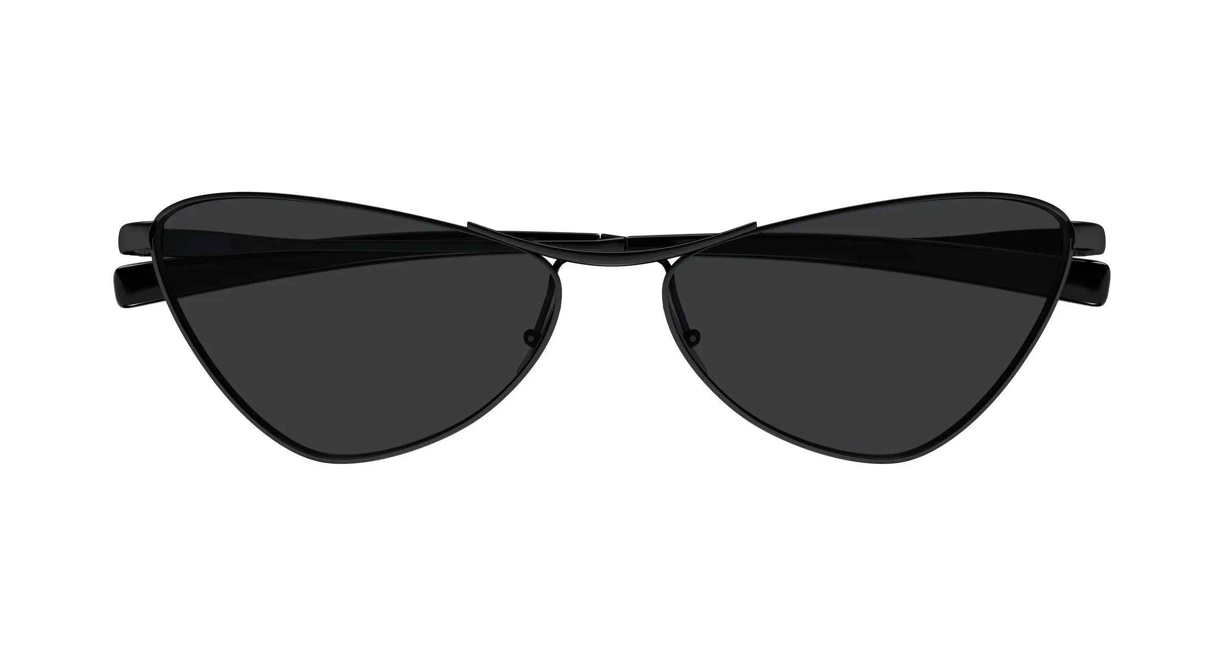 SAINT LAURENT SL 830 001 Occhiali da sole Metallo Nero Nero Cat Eye - immagine 2
