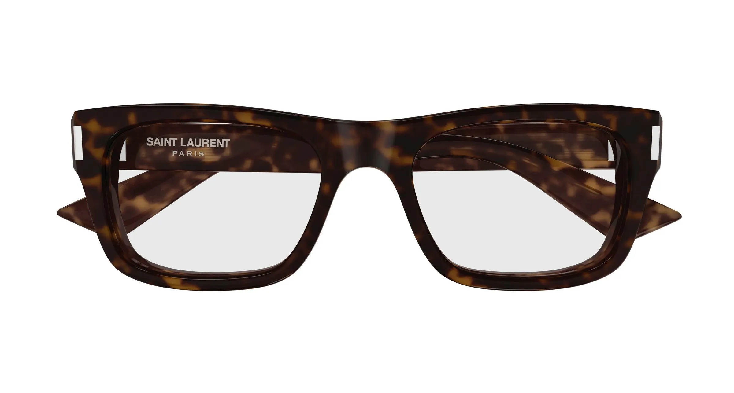 SAINT LAURENT SL 83 OPT 002 Montature da vista Acetato Havana Trasparente Squadrata - immagine 2