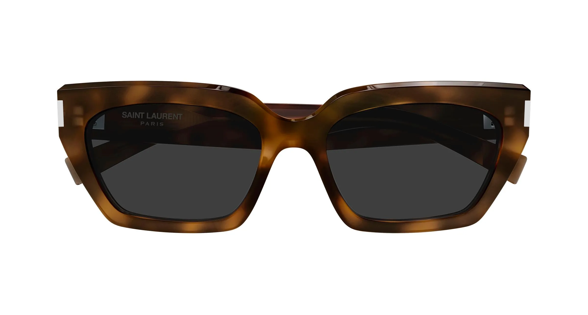 SAINT LAURENT SL 826 PAGE 002 Occhiali da sole Acetato Havana Grigio Cat Eye - immagine 2