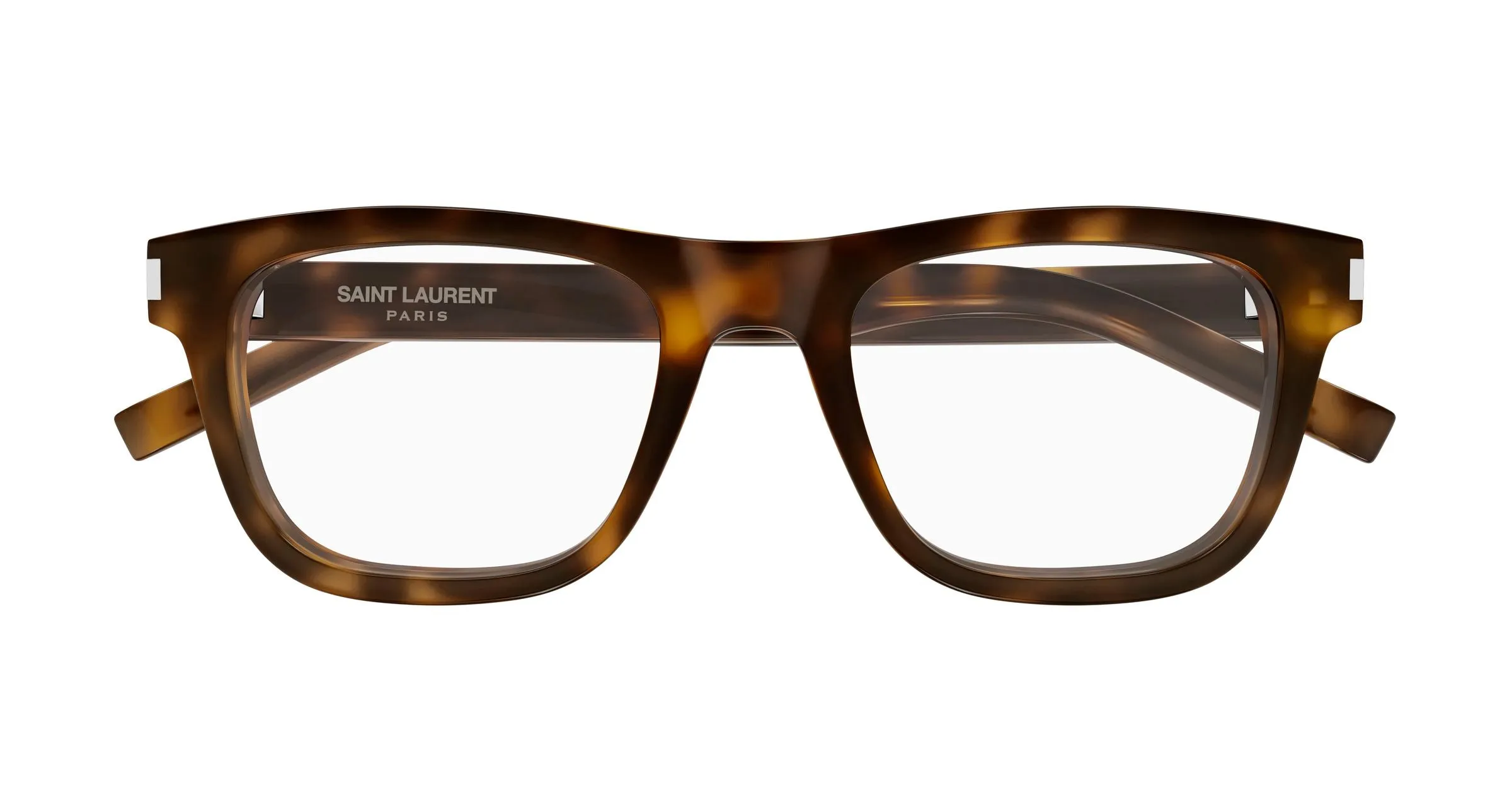 SAINT LAURENT SL 819 OPT 006 Montature da vista Acetato Havana Trasparente Squadrata - immagine 2
