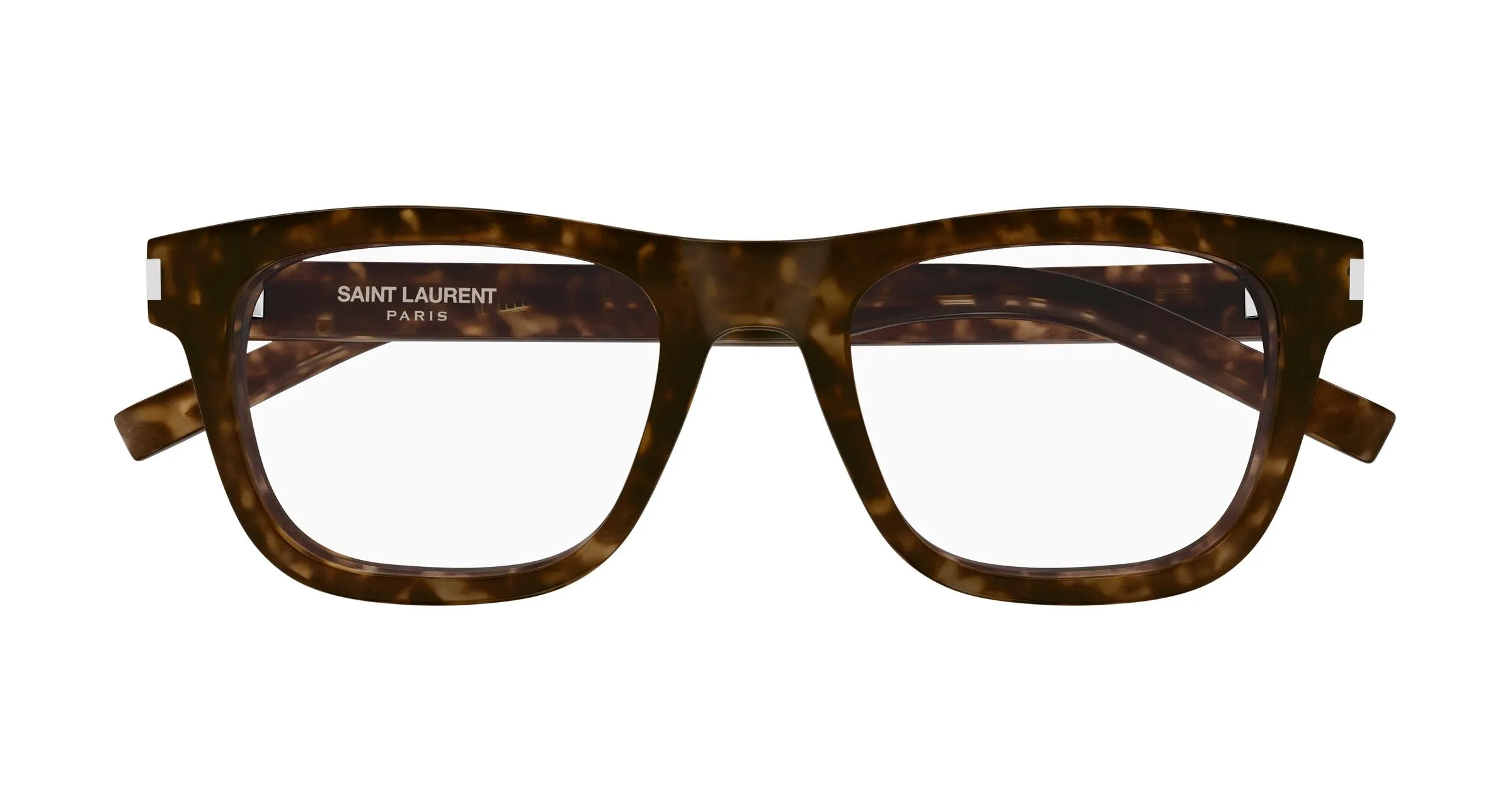 SAINT LAURENT SL 819 OPT 005 Montature da vista Acetato Havana Trasparente Squadrata - immagine 2