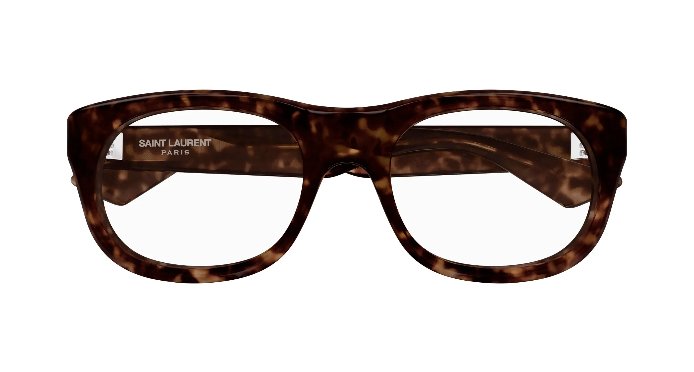 SAINT LAURENT SL 815 ROMY OPT 002 Montature da vista Acetato Havana Trasparente Squadrata ["Antiriflesso"] - immagine 2