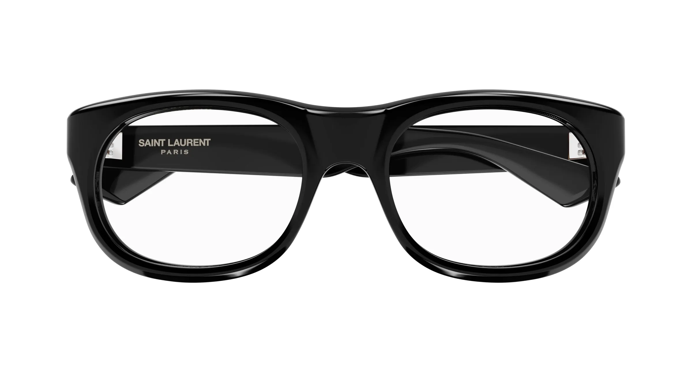 SAINT LAURENT SL 815 ROMY OPT 001 Montature da vista Acetato Nero Trasparente Squadrata ["Antiriflesso"] - immagine 2