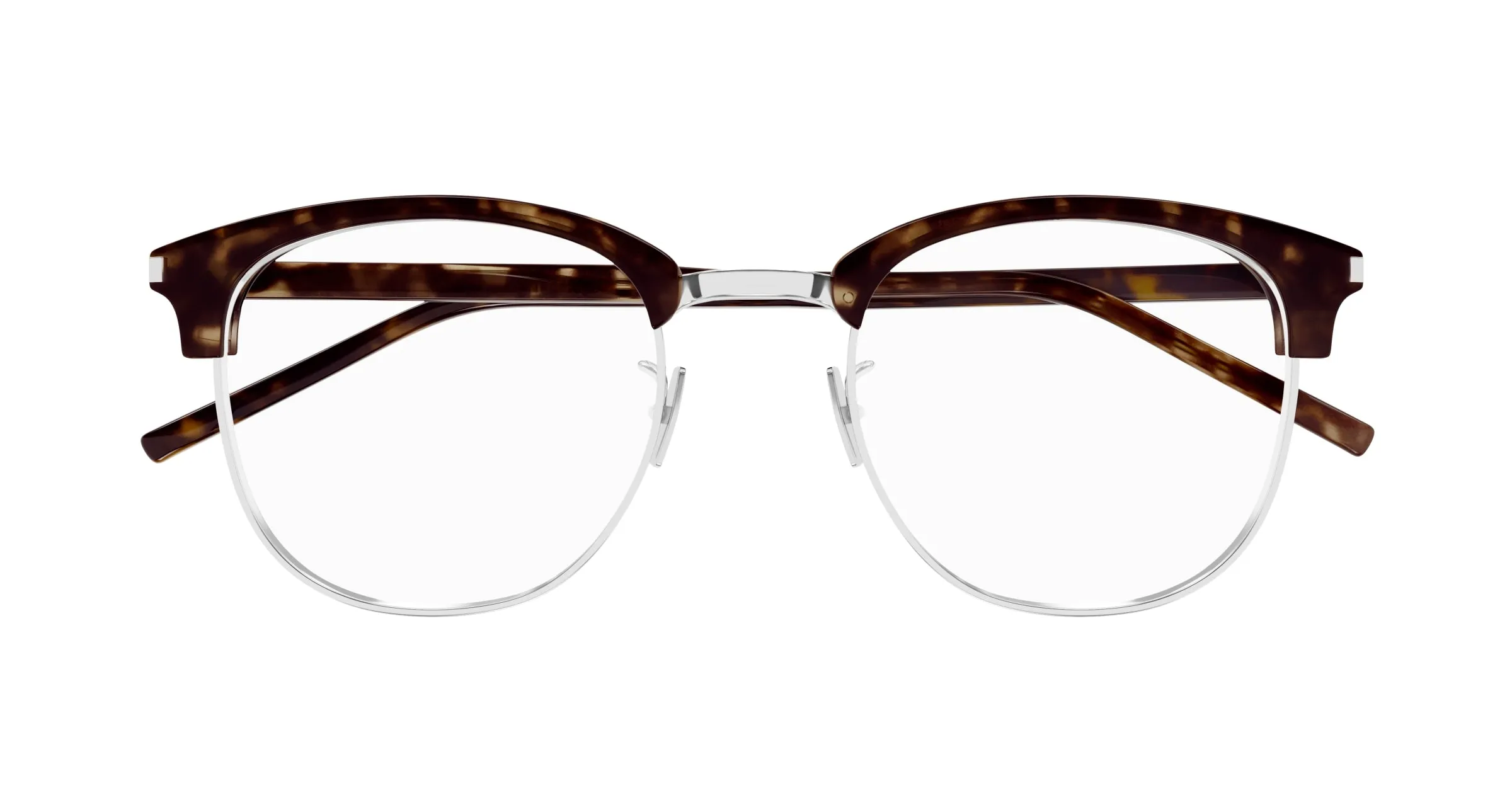 SAINT LAURENT SL 779 002 Montature da vista Acetato Havana Trasparente Rotonda - immagine 2