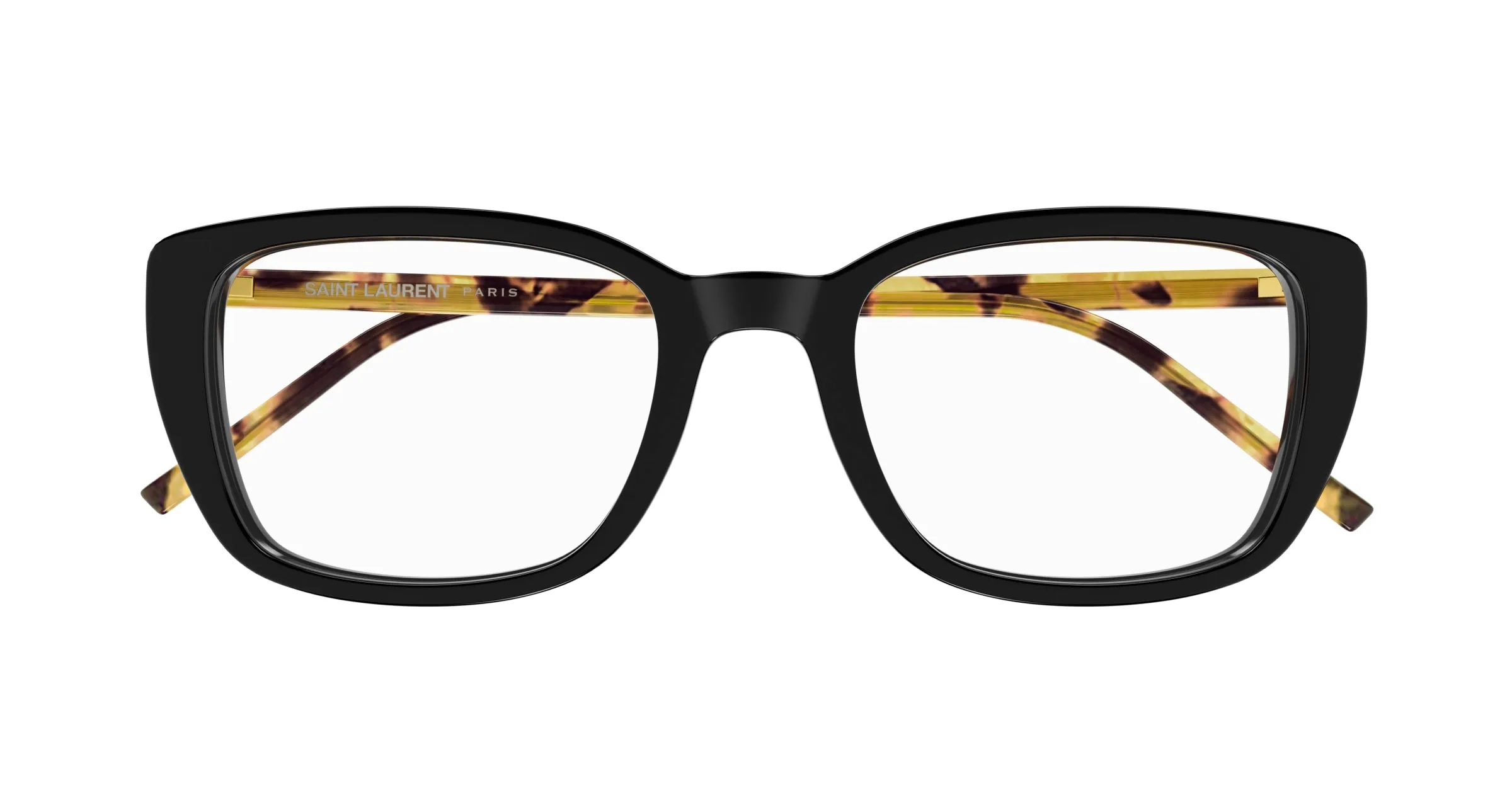 SAINT LAURENT SL 776 012 Montature da vista Acetato Nero Trasparente Squadrata ["Antiriflesso"] - immagine 2