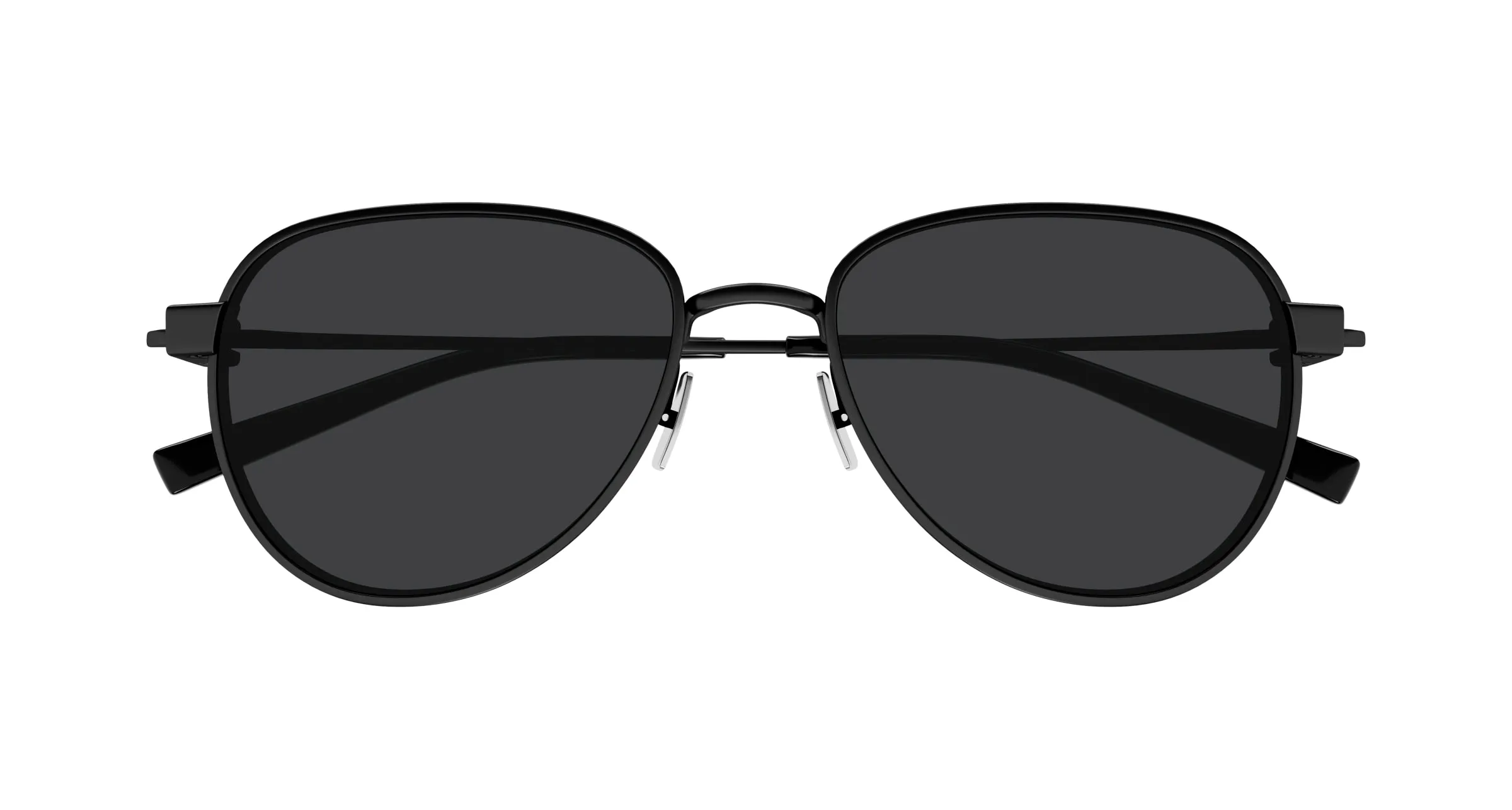 SAINT LAURENT SL 772 001 Occhiali da sole Metallo Nero Nero Rotonda - immagine 2
