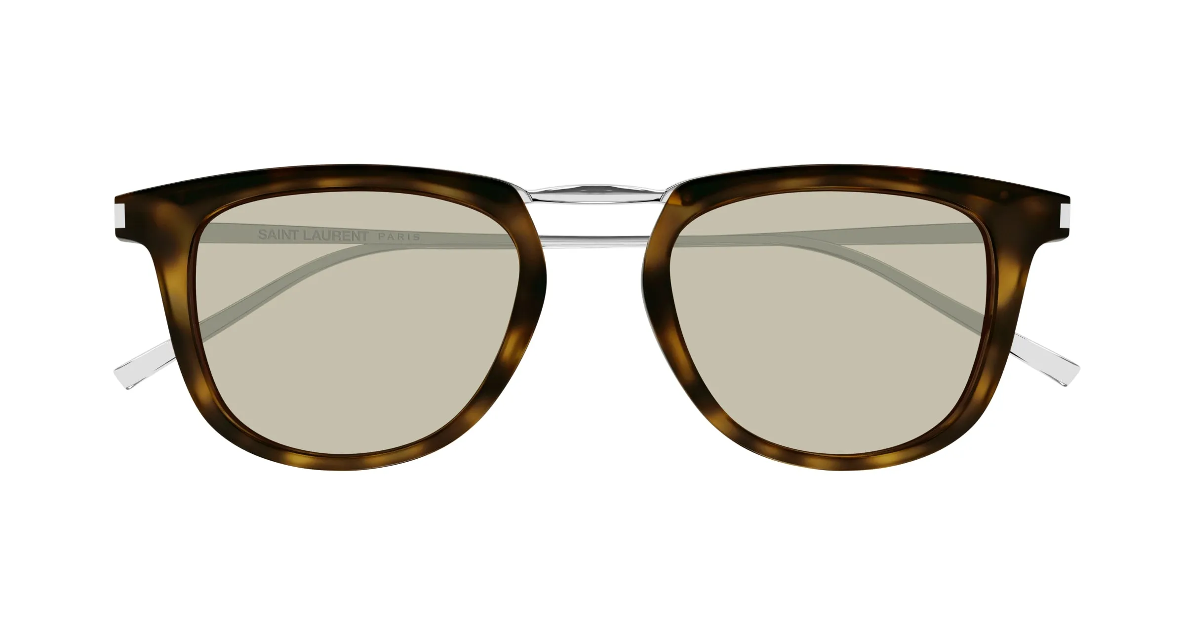 SAINT LAURENT SL 753 007 Occhiali da sole Acetato Havana Marrone Rotonda - immagine 2