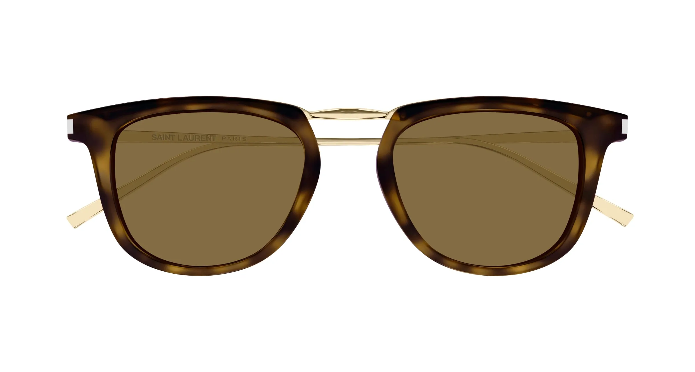 SAINT LAURENT SL 753 006 Occhiali da sole Acetato Havana Marrone Rotonda - immagine 2
