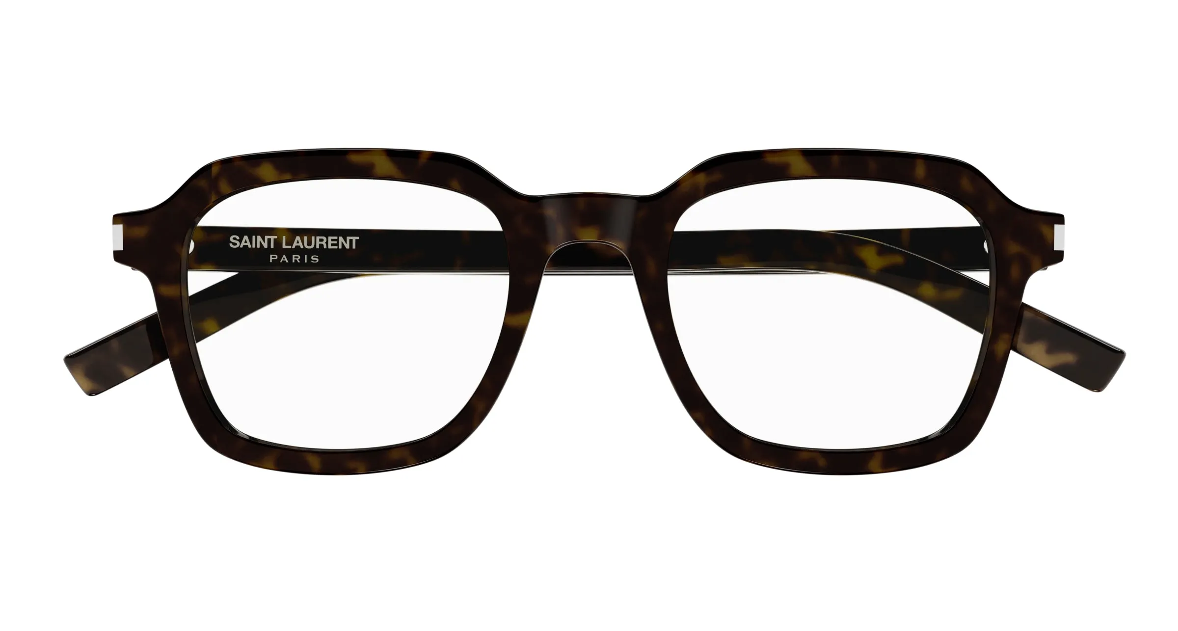 SAINT LAURENT SL 715 SLIM OPT 002 Montature da vista Acetato Havana Trasparente Squadrata - immagine 2