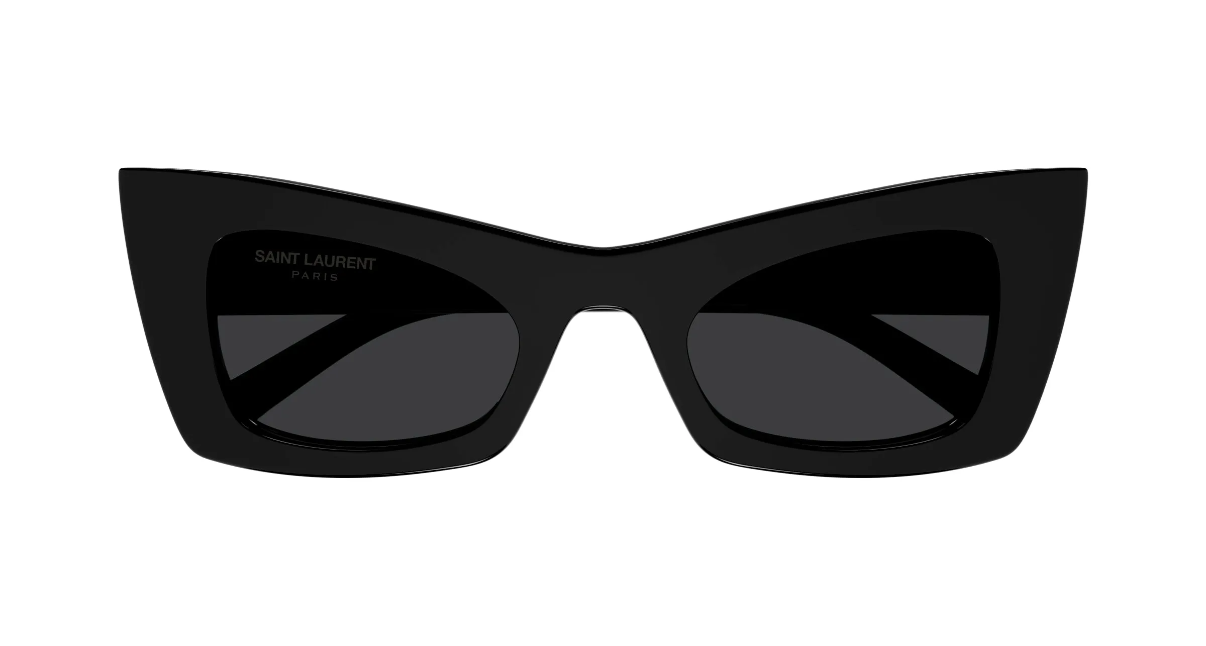 SAINT LAURENT SL 702 001 Occhiali da sole Bio-iniettato Nero Nero Cat Eye - immagine 2