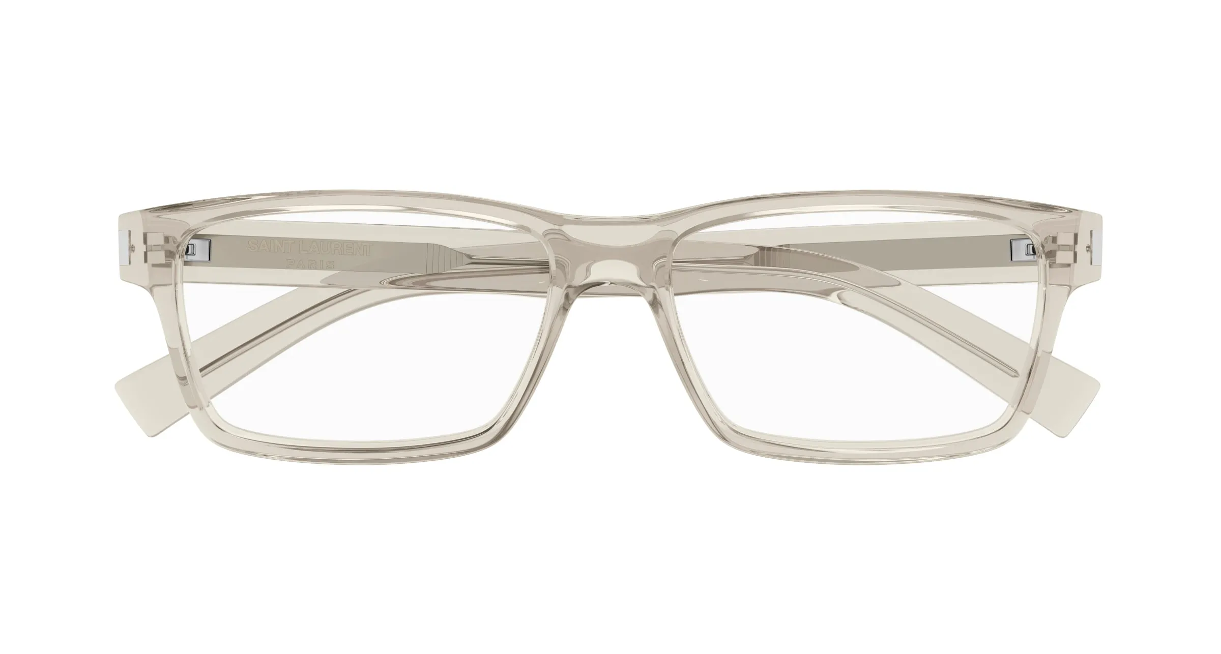 SAINT LAURENT SL 622 013 Montature da vista Acetato Giallo Trasparente Squadrata ["Antiriflesso"] - immagine 2