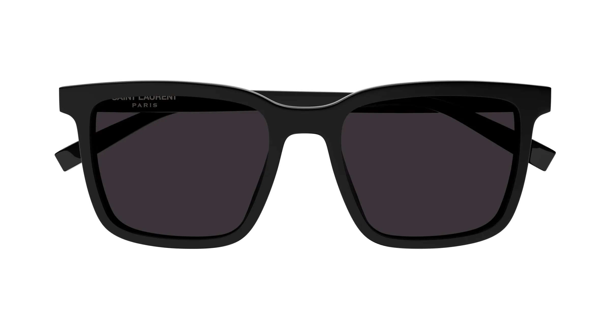 SAINT LAURENT SL 500 001 Occhiali da sole Acetato Nero Nero Squadrata - immagine 2