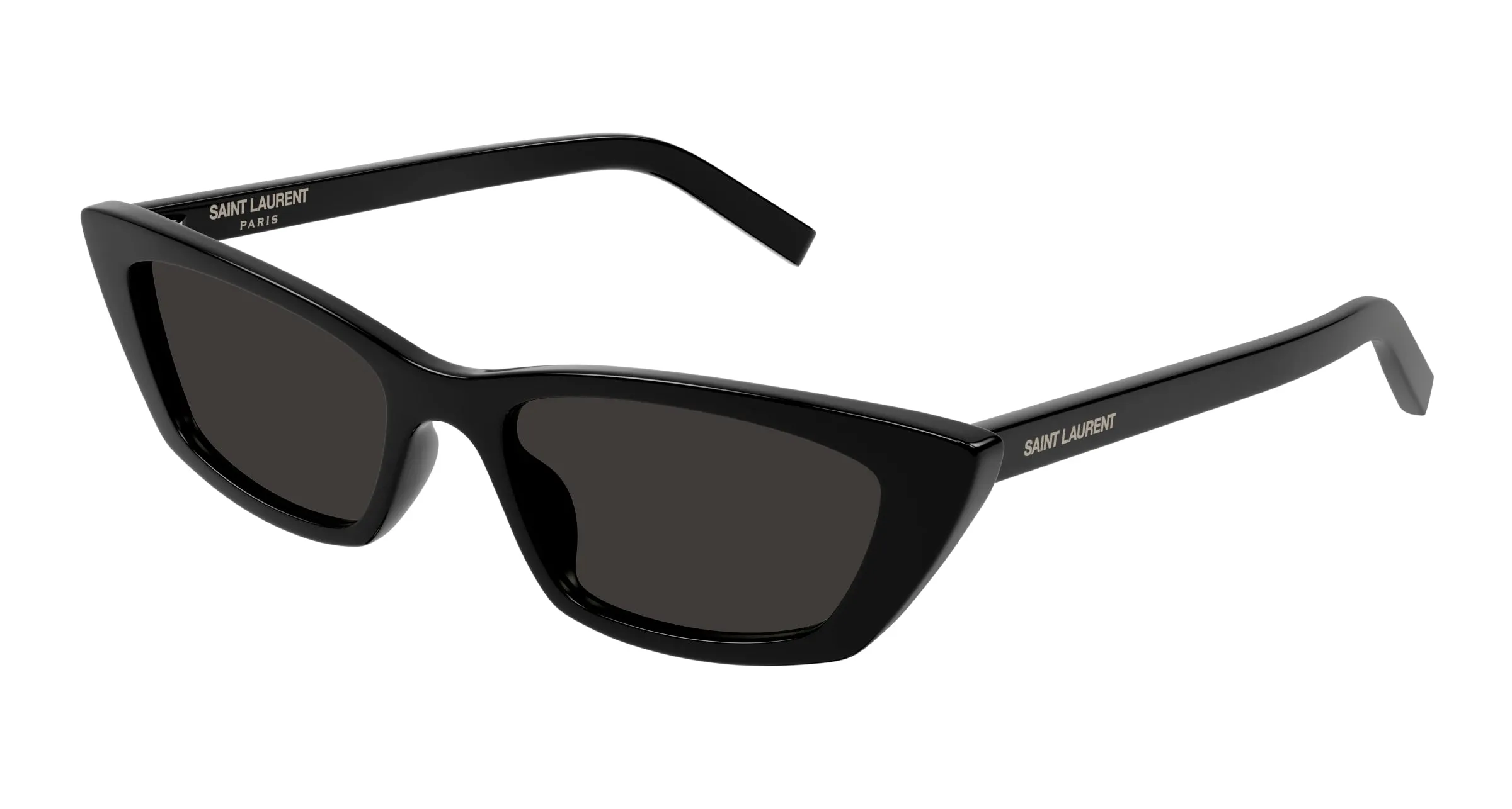 SAINT LAURENT SL 277 009 Occhiali da sole Acetato Nero Nero Cat Eye - immagine 1
