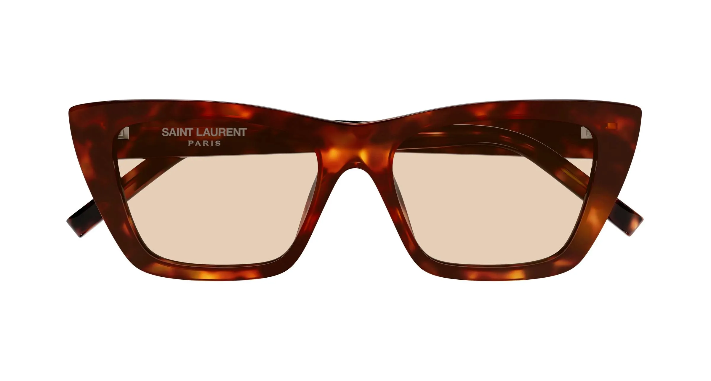 SAINT LAURENT SL 276 MICA 064 Occhiali da sole Acetato Havana Marrone Cat Eye - immagine 2