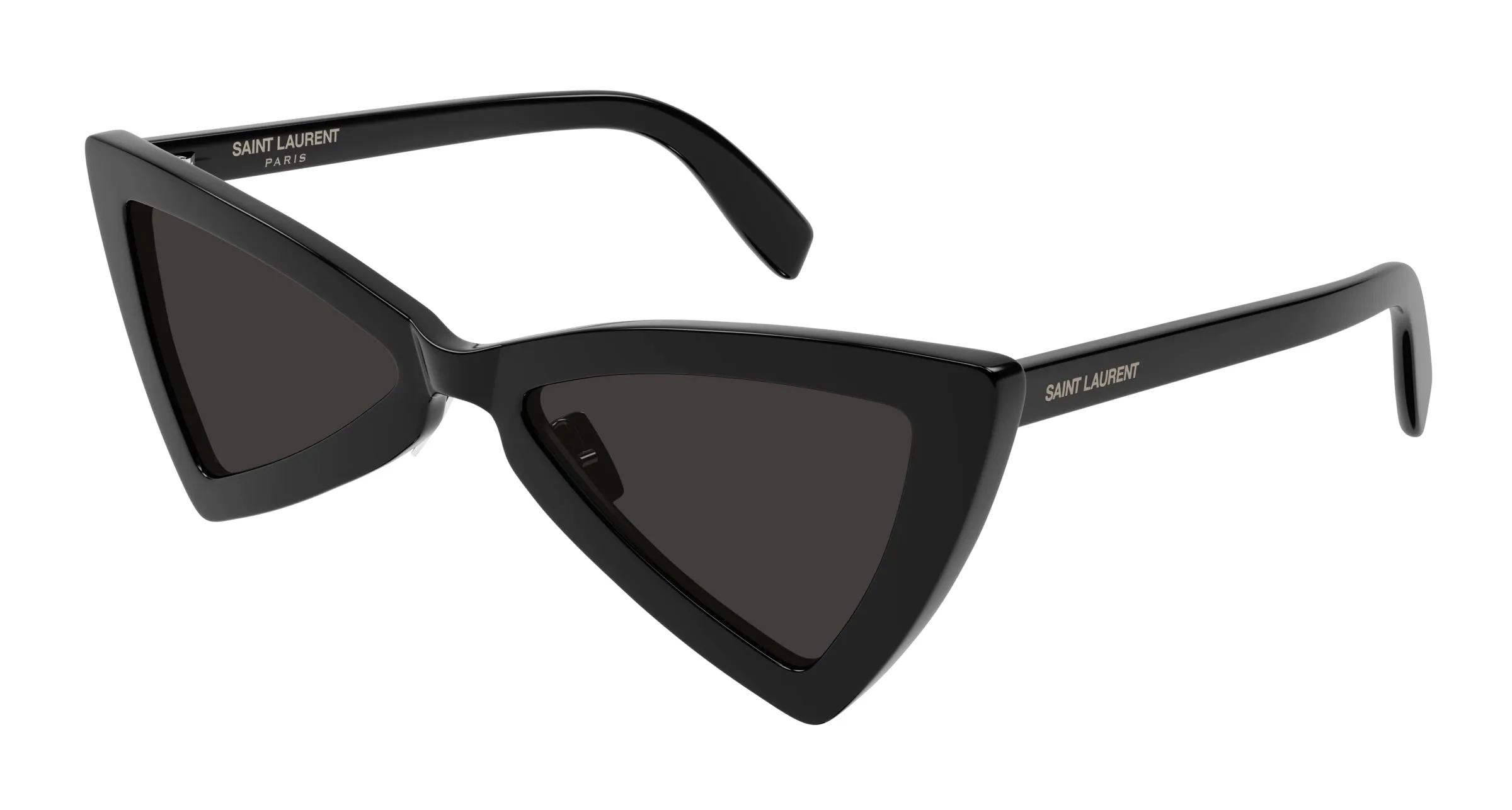 SAINT LAURENT SL 207 JERRY 005 Occhiali da sole Acetato Nero Nero Squadrata - immagine 1