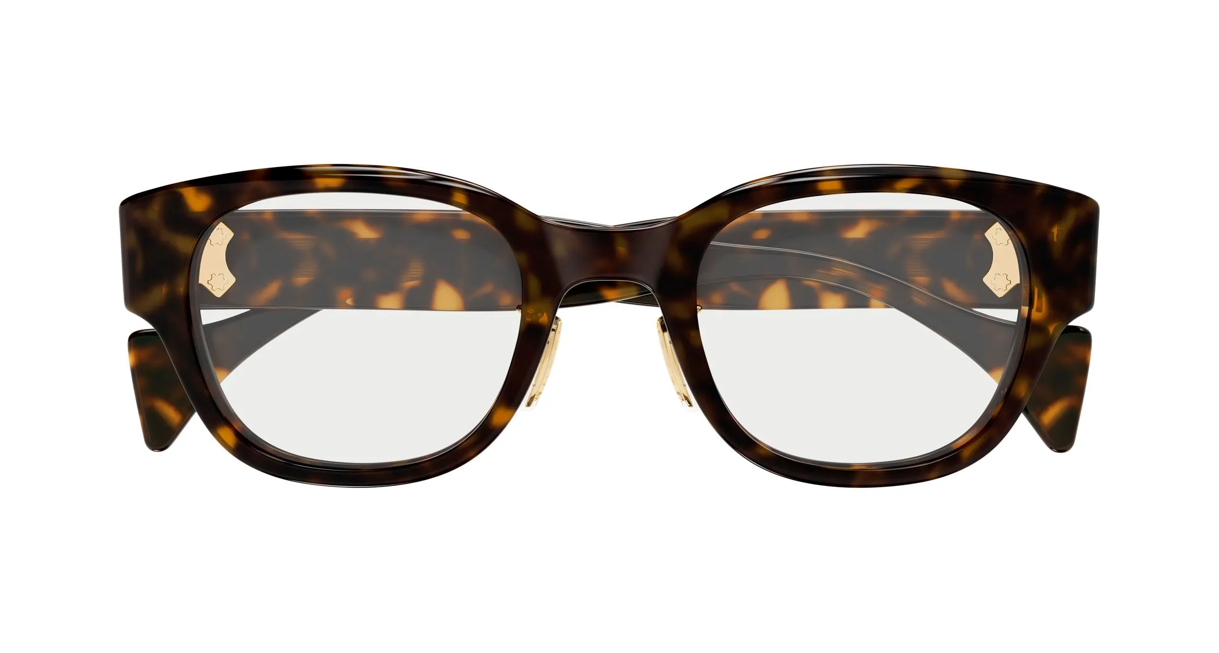 Gucci GG2001OJ 002 Montature da vista Acetato Havana Trasparente Rotonda - immagine 2