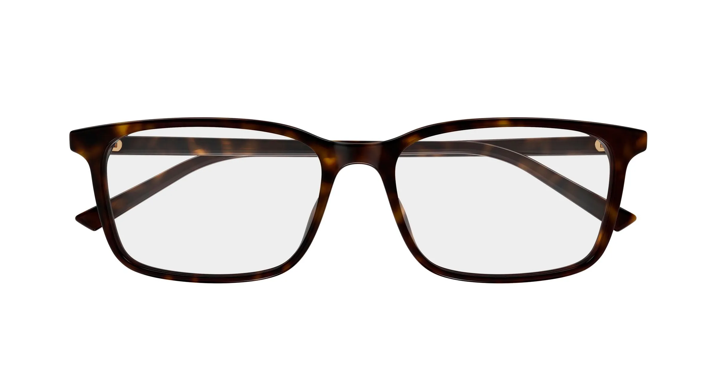 Gucci GG1997O 006 Montature da vista Acetato Havana Trasparente Squadrata - immagine 2