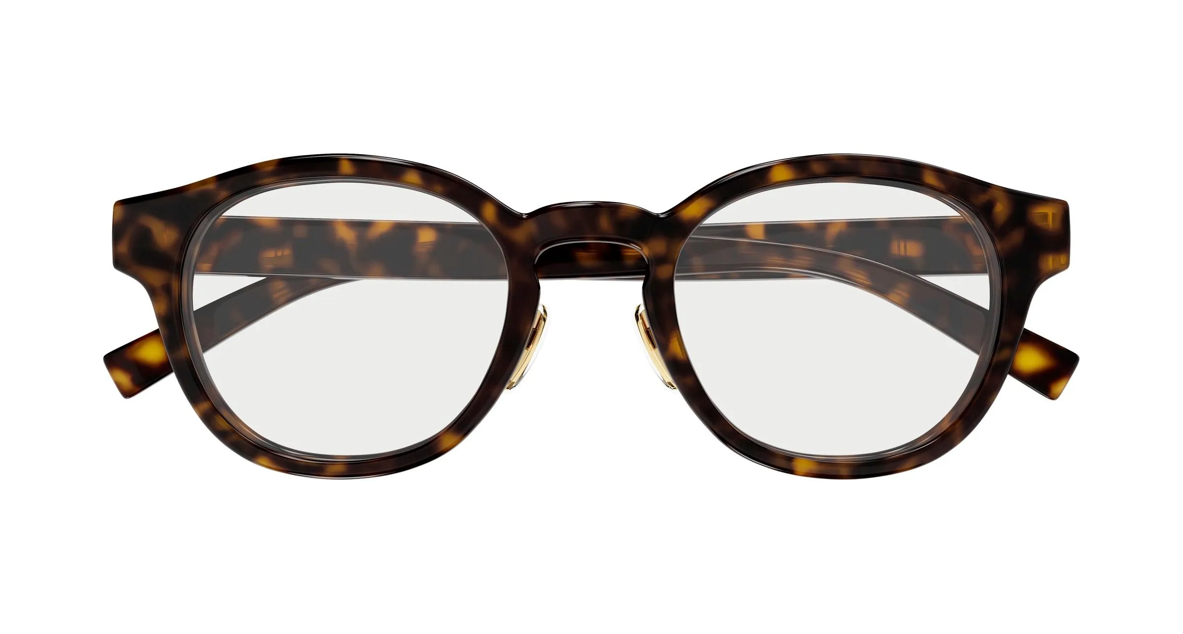 Gucci GG1988OK 002 Montature da vista Iniettato Havana Trasparente Rotonda - immagine 2