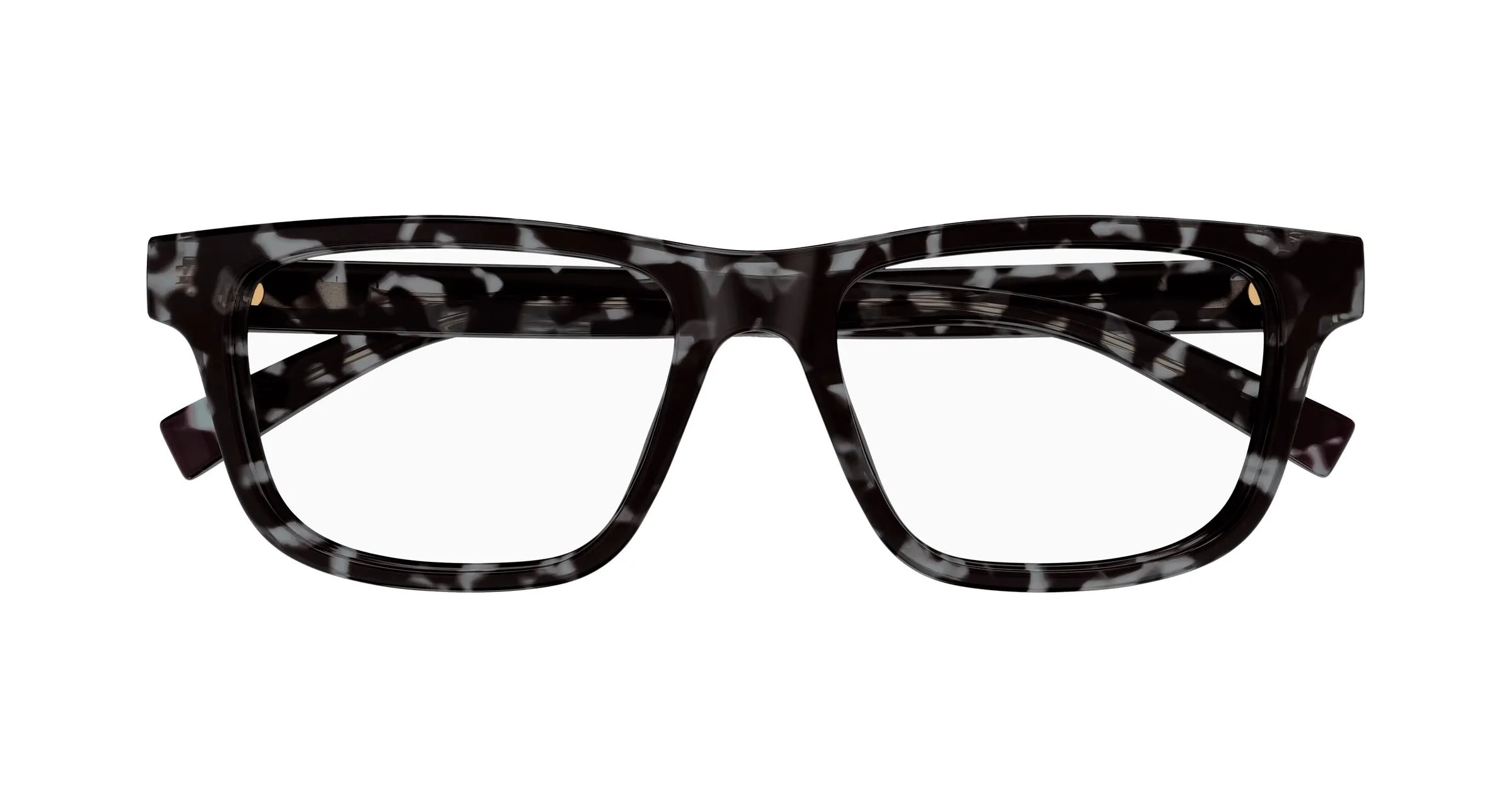 Gucci GG1987O 003 Montature da vista Iniettato Havana Trasparente Squadrata - immagine 2