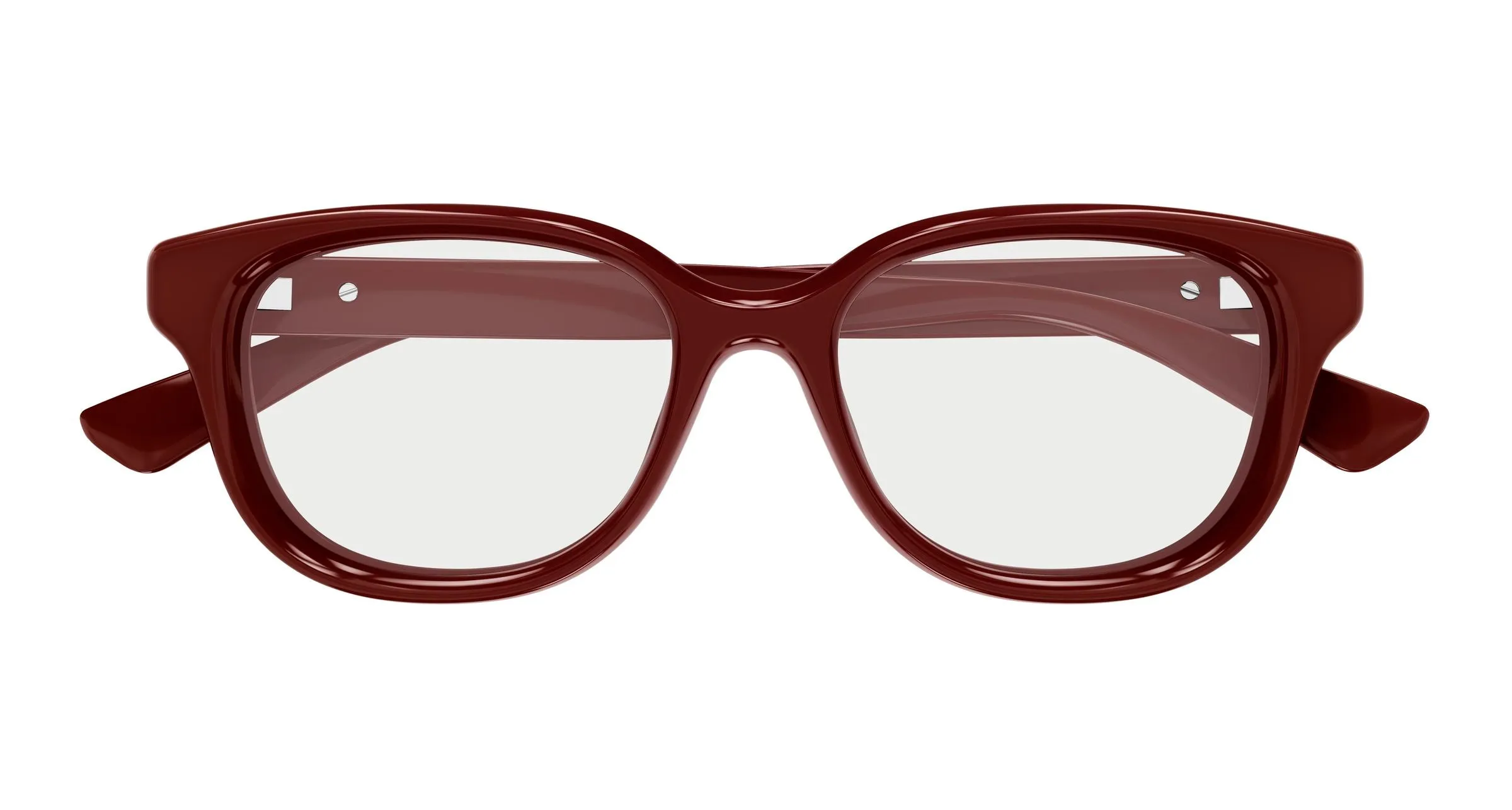 Gucci GG1978O 007 Montature da vista Iniettato Bordeaux Trasparente Squadrata - immagine 2