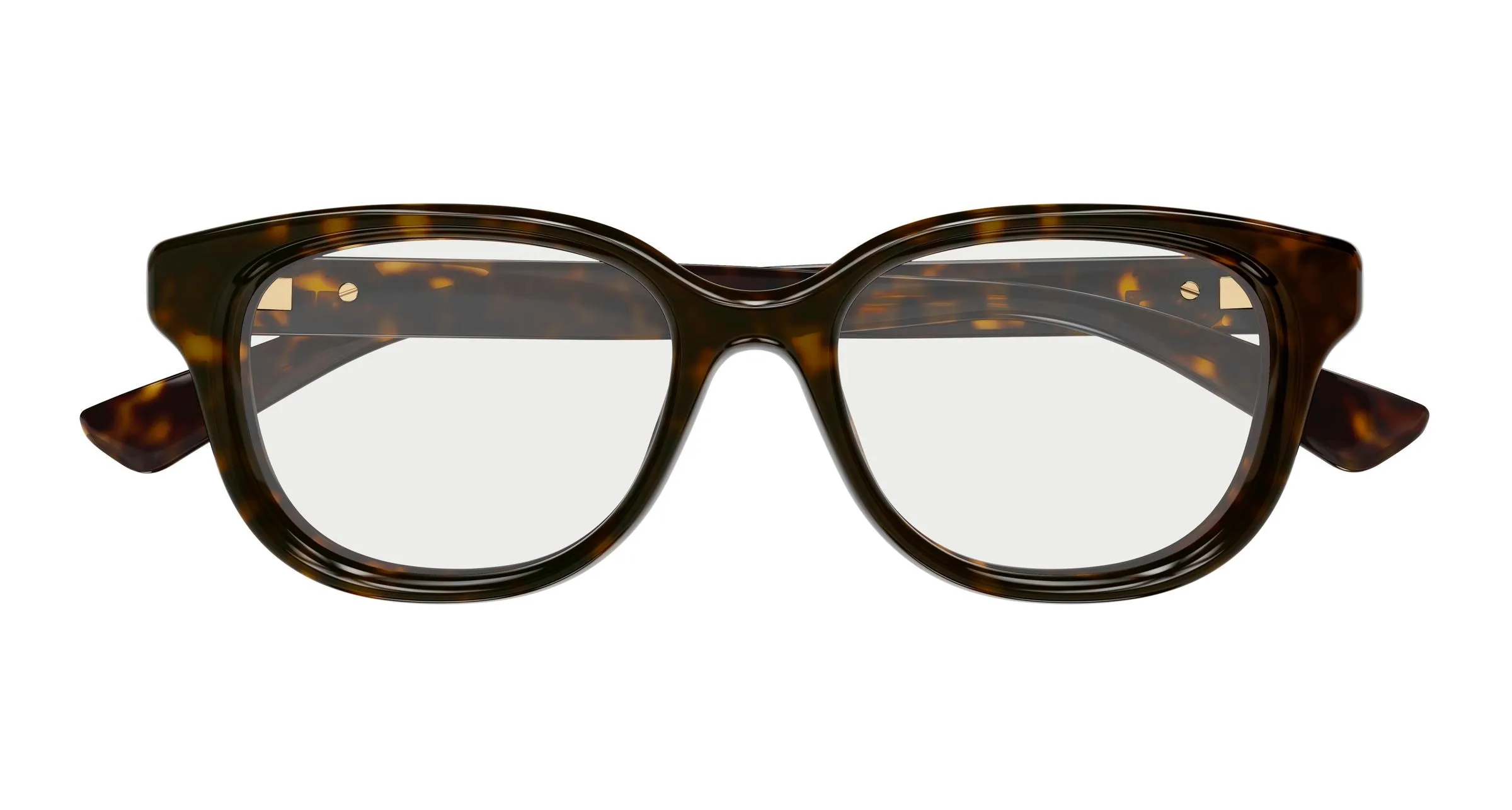 Gucci GG1978O 002 Montature da vista Iniettato Havana Trasparente Squadrata - immagine 2
