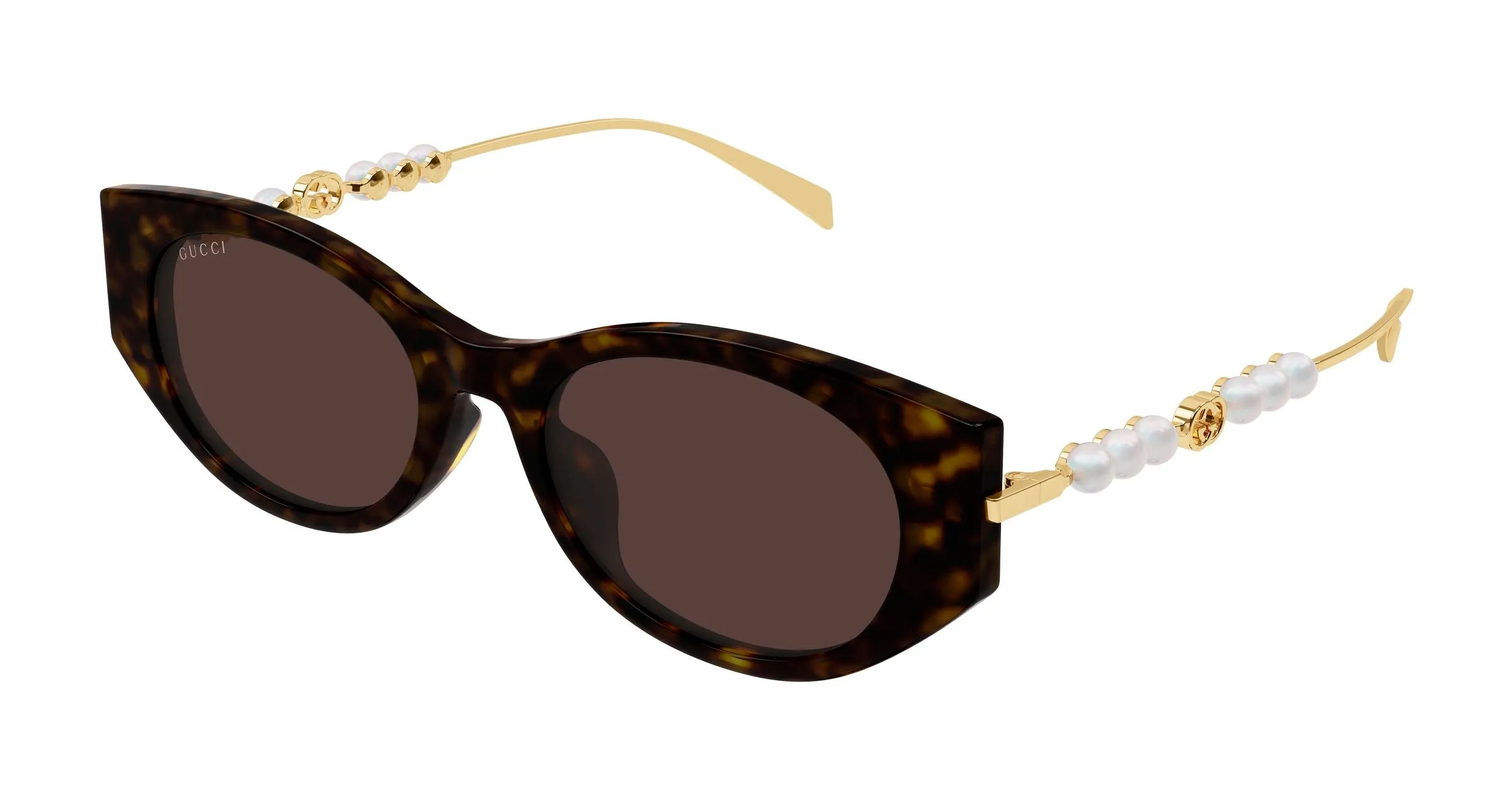 Gucci GG1970SA 003 Occhiali da sole Acetato Havana Marrone Cat Eye - immagine 1