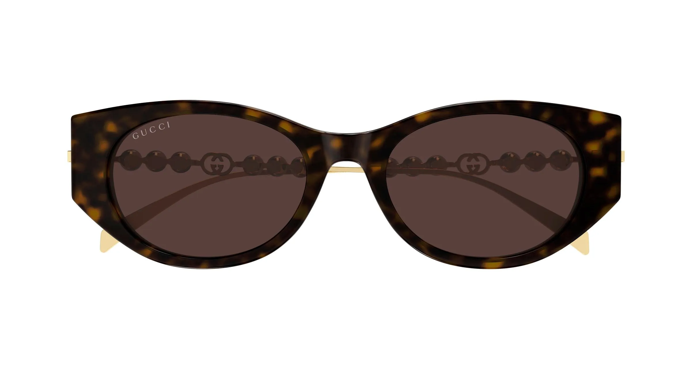 Gucci GG1970SA 003 Occhiali da sole Acetato Havana Marrone Cat Eye - immagine 2