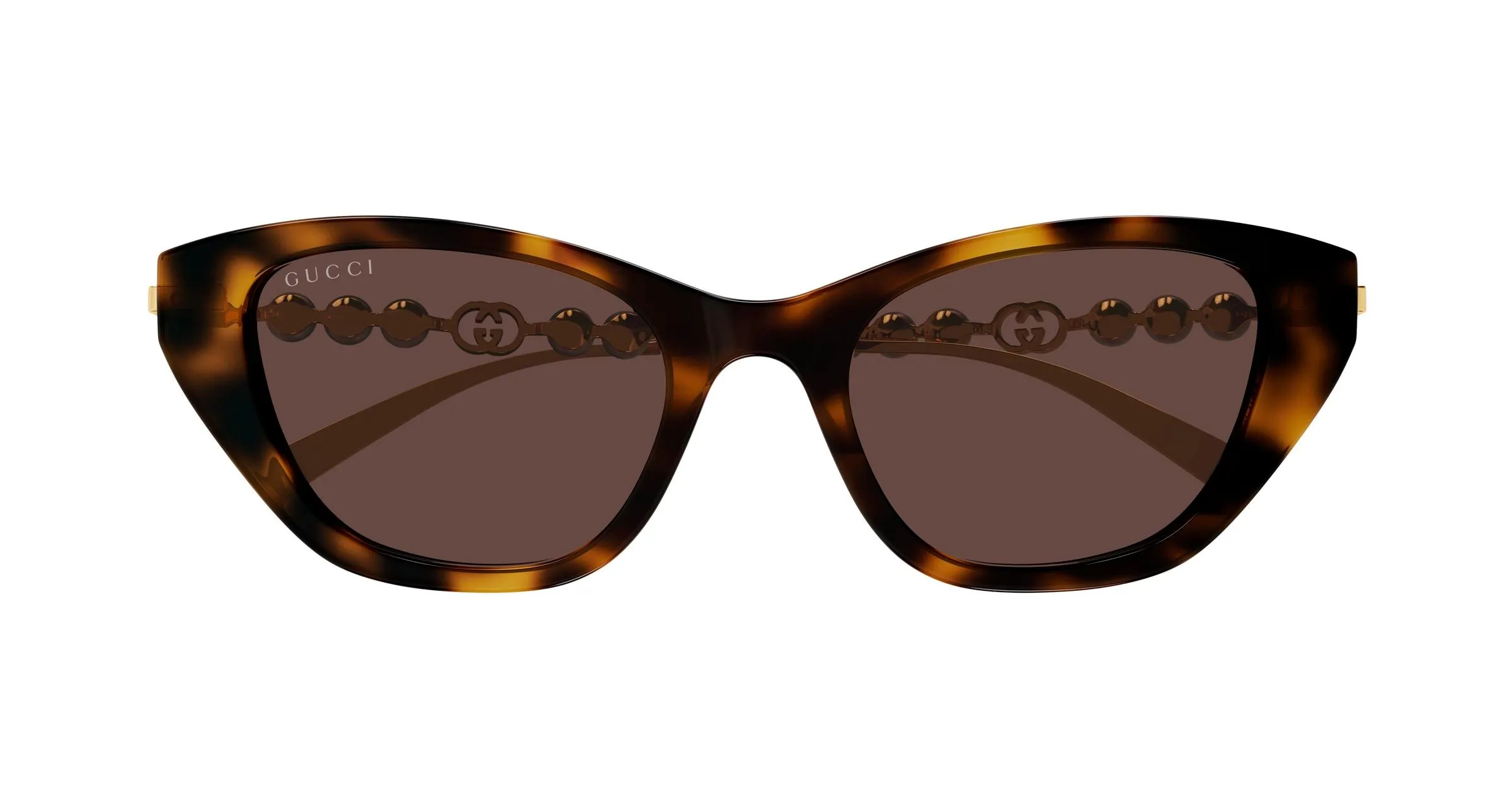 Gucci GG1968S 003 Occhiali da sole Acetato Havana Marrone Cat Eye - immagine 2