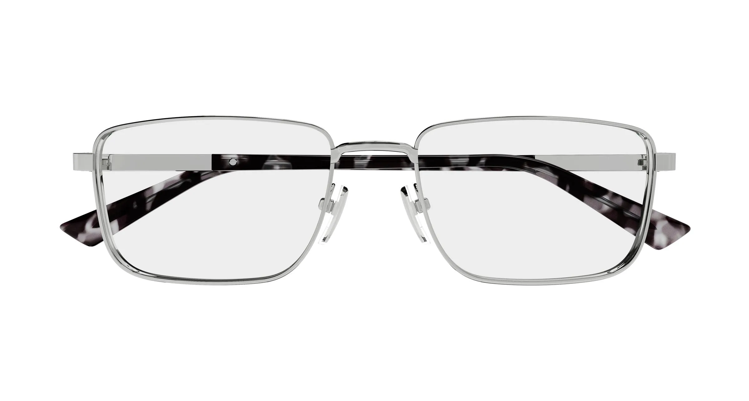 Gucci GG1964O 003 Montature da vista Metallo Rutenio Trasparente Squadrata - immagine 2