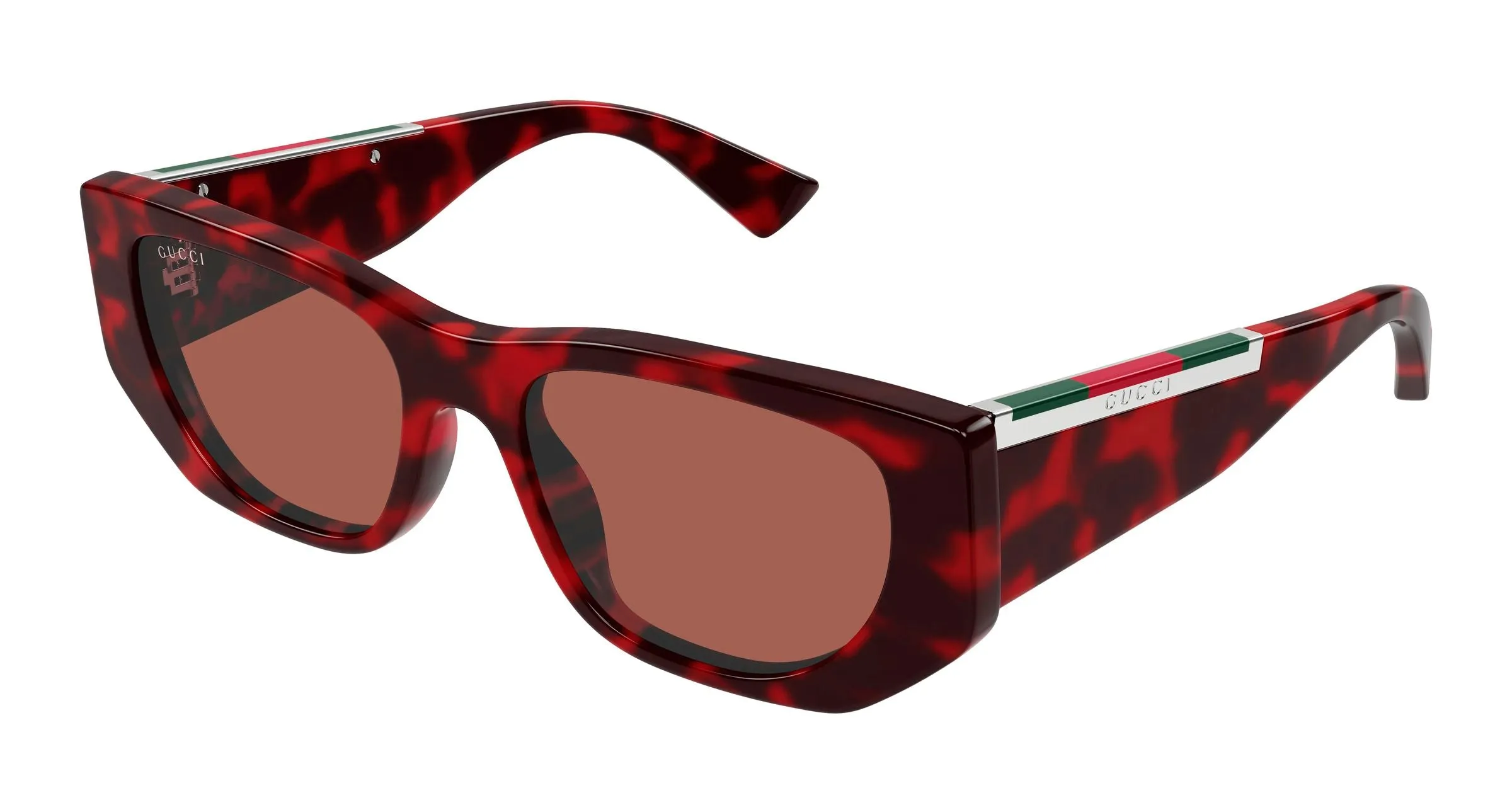 Gucci GG1959S 003 Occhiali da sole Acetato Havana Marrone Cat Eye - immagine 1