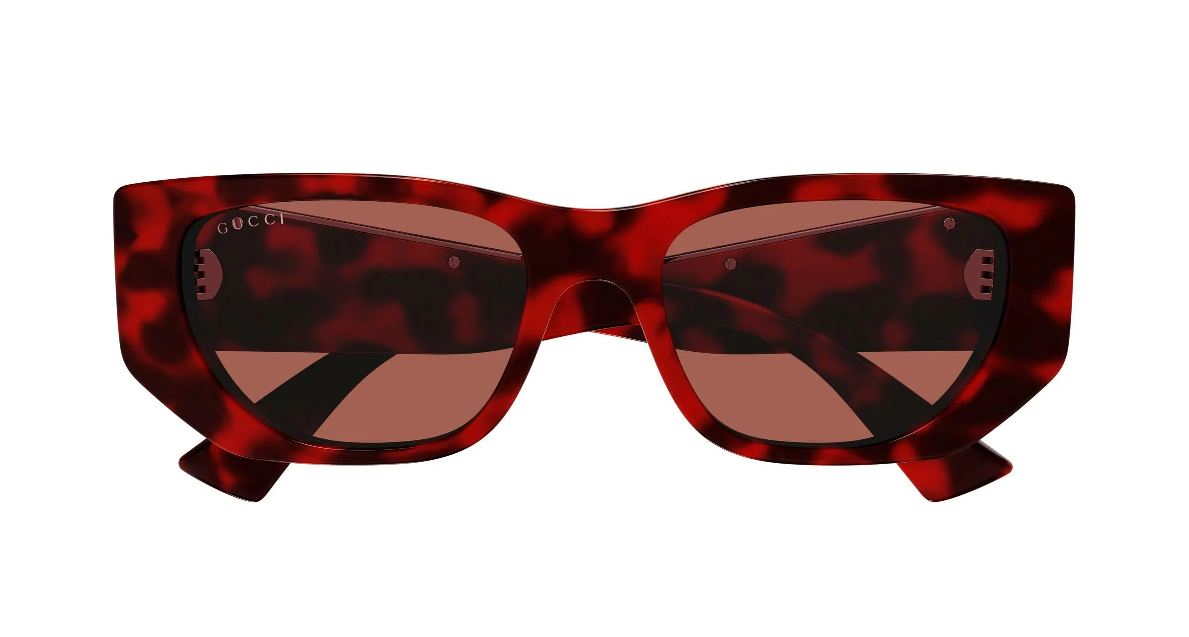 Gucci GG1959S 003 Occhiali da sole Acetato Havana Marrone Cat Eye - immagine 2